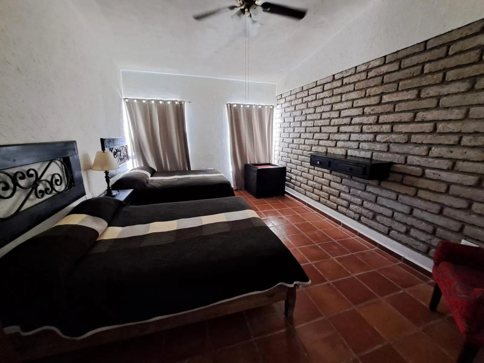 Bed in La Ilusión Hotel Campestre y Balneario