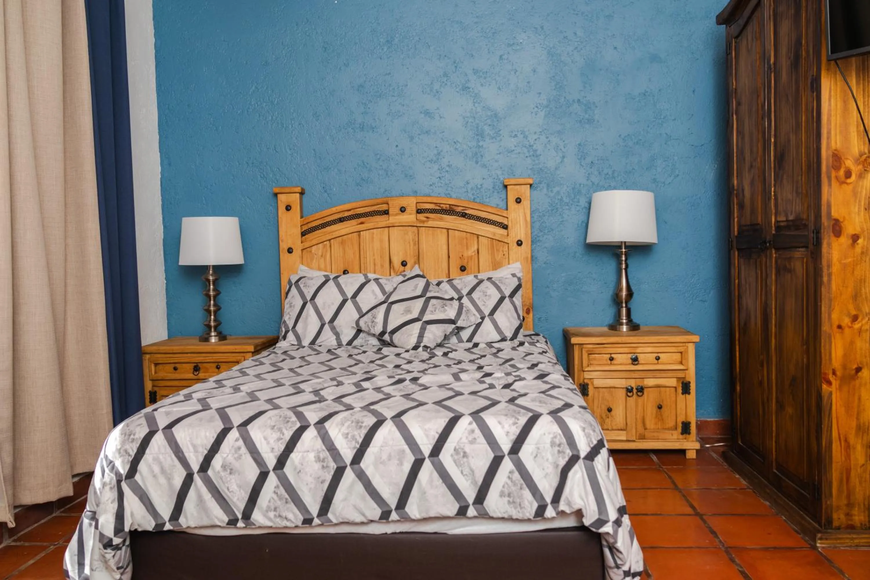 Bed in La Ilusión Hotel Campestre y Balneario