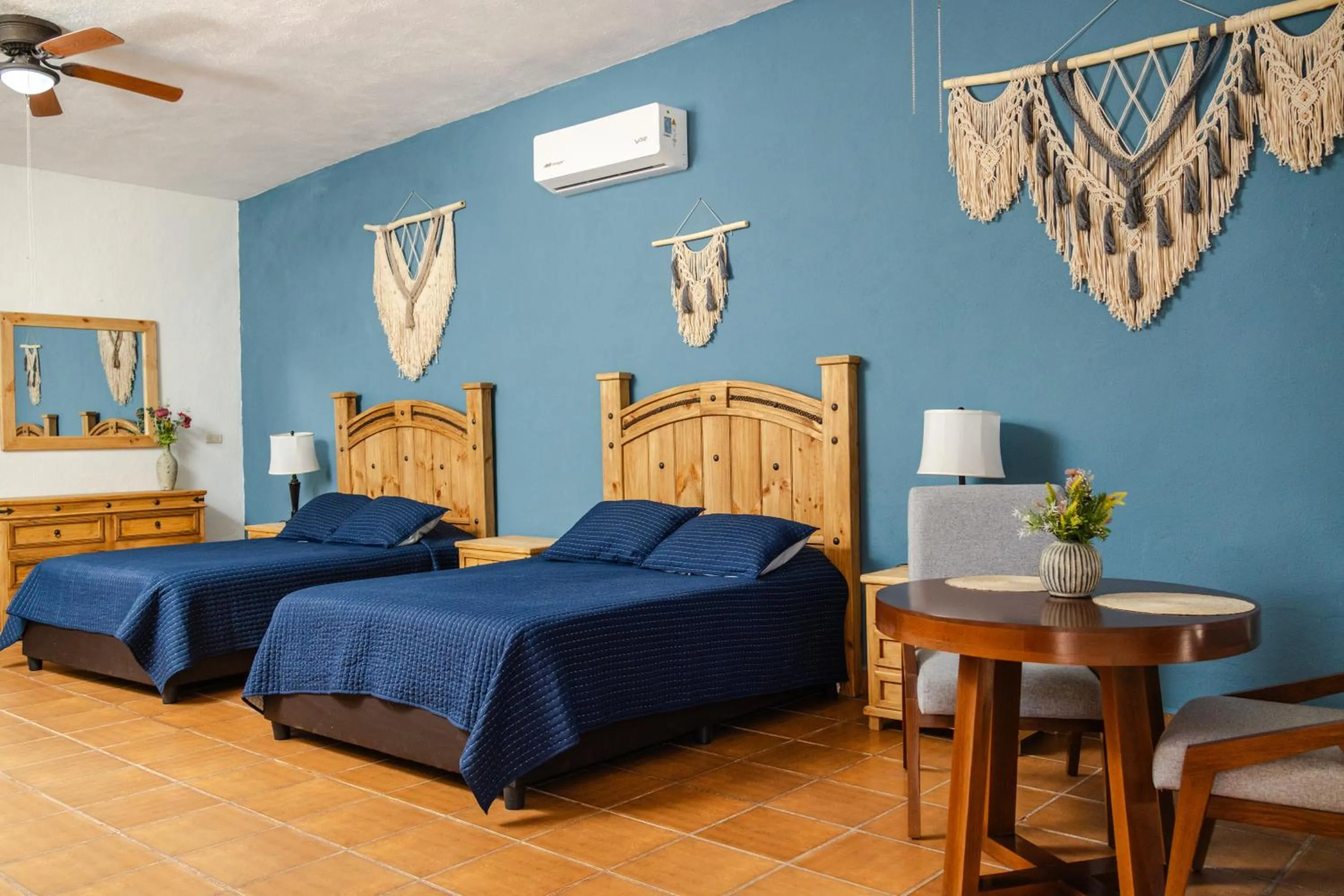 Bed in La Ilusión Hotel Campestre y Balneario