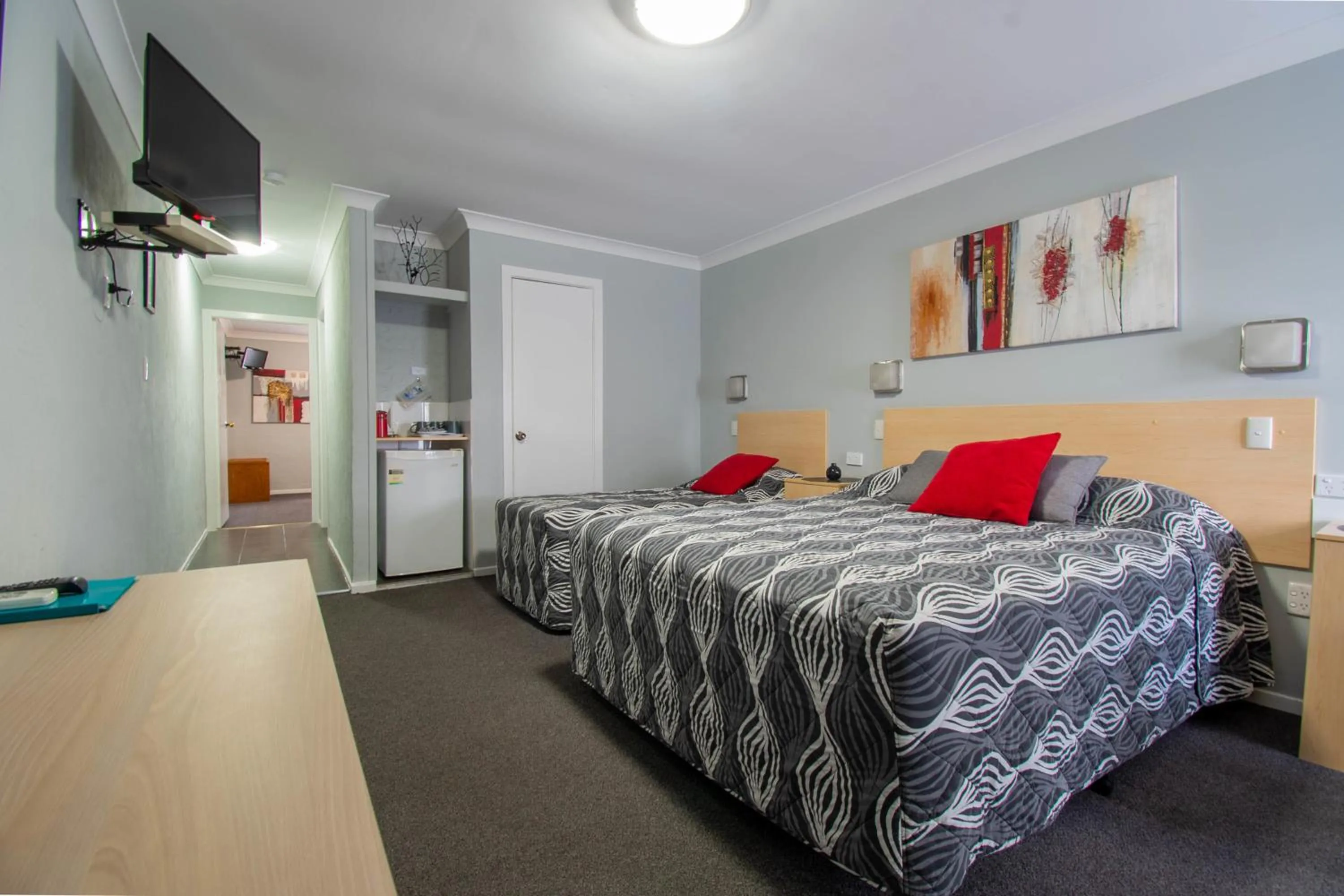 TV and multimedia, Bed in Gundagai Motel