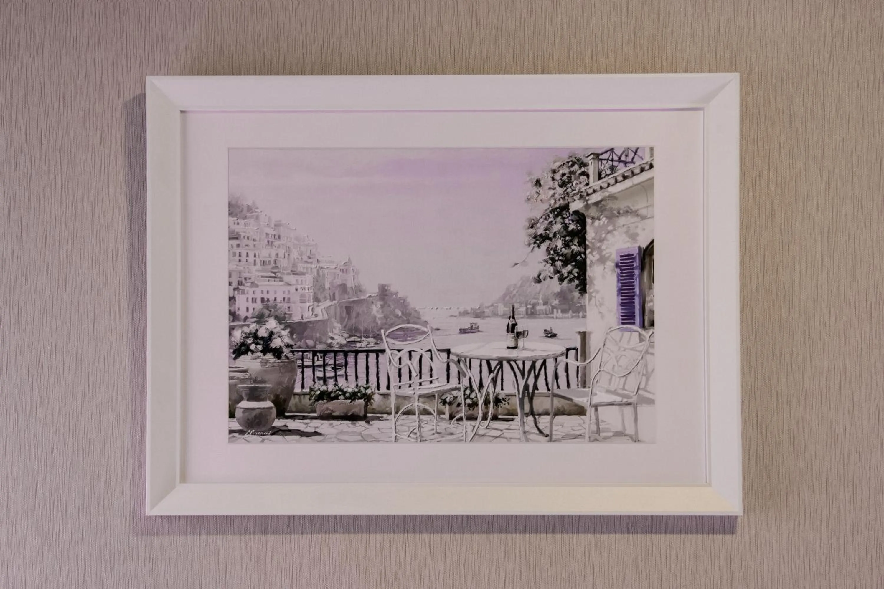 Decorative detail in Lotus Hotel