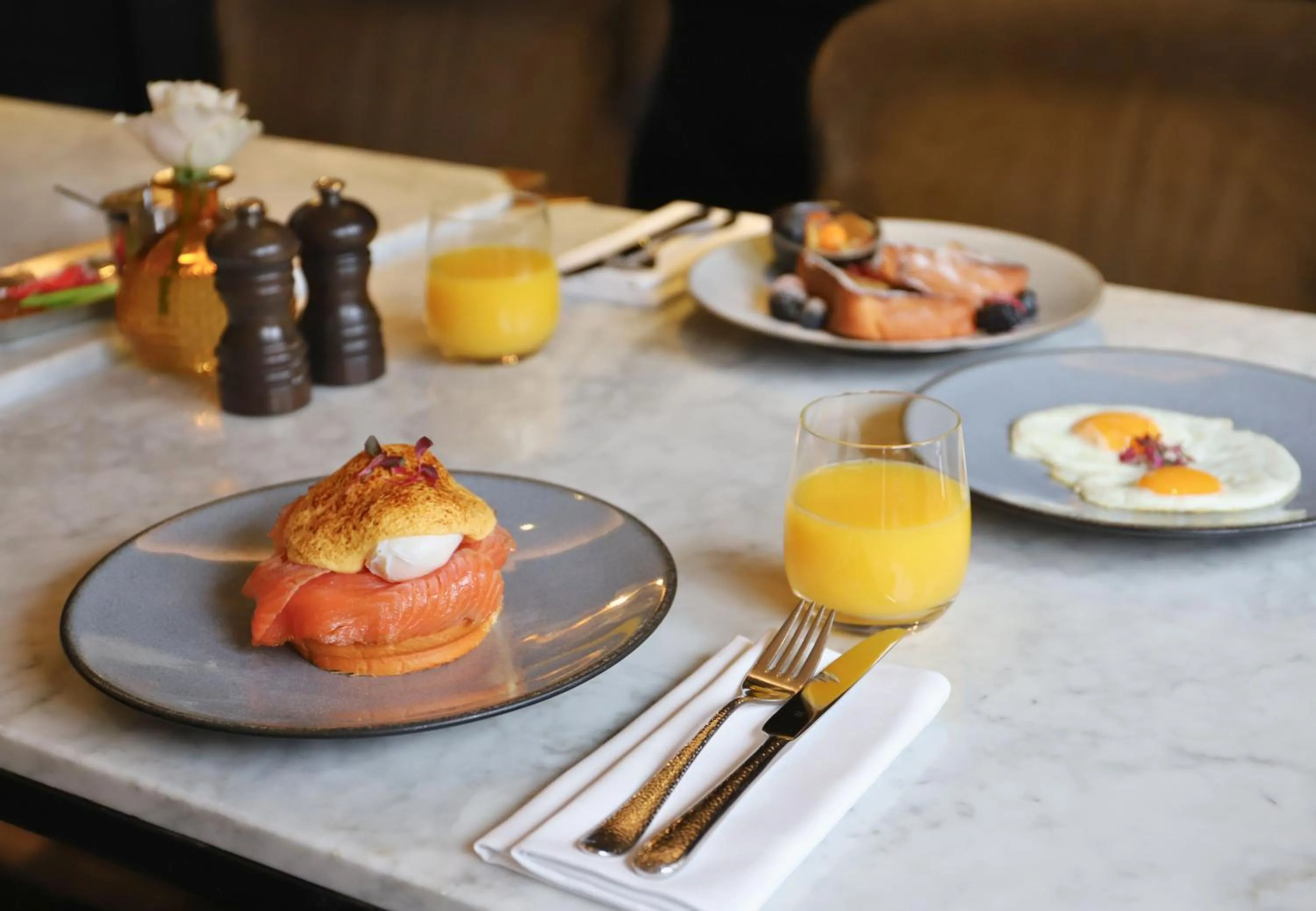 Breakfast in Sofitel Legend The Grand Amsterdam