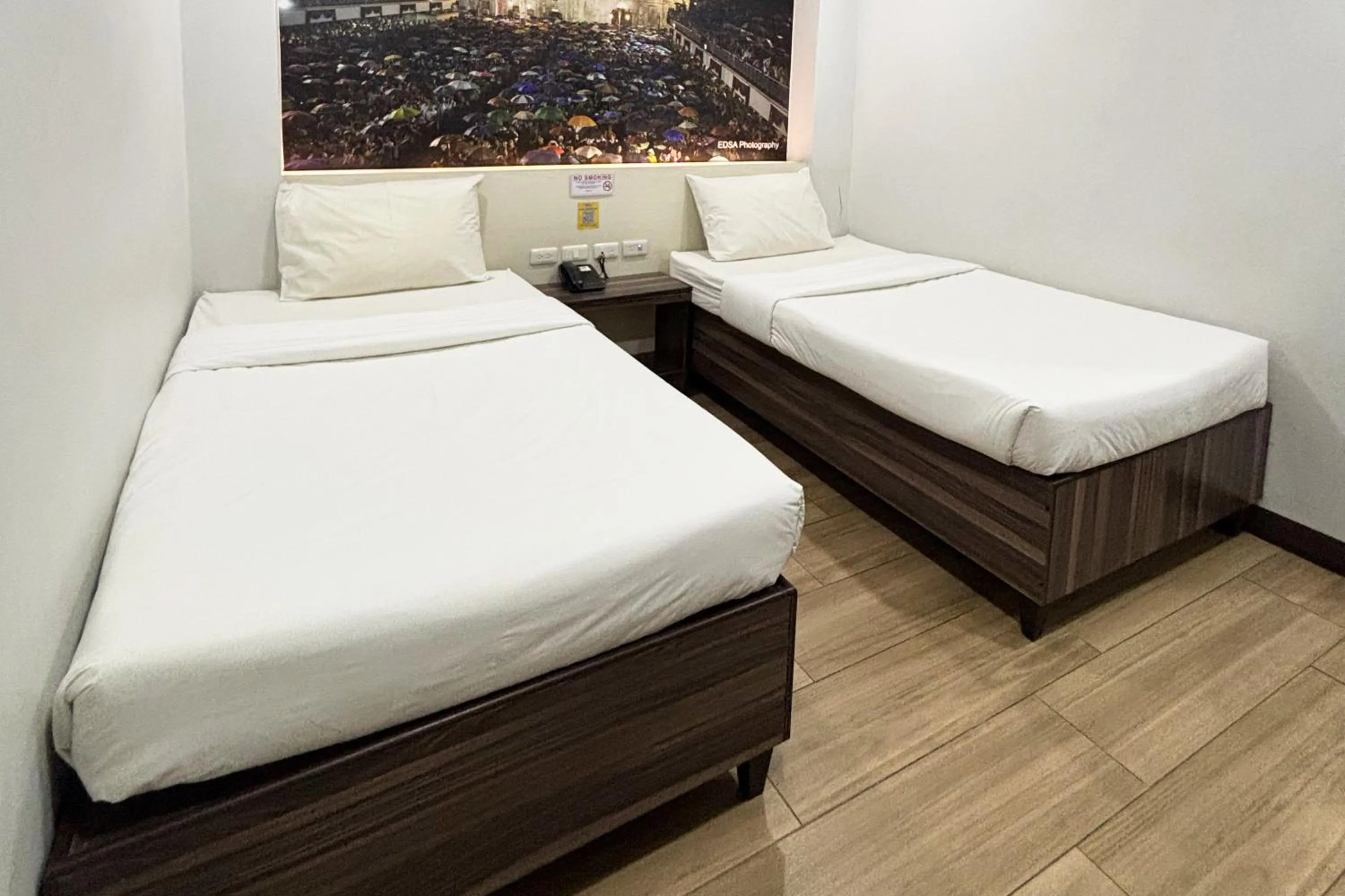 Bed in Sugbutel Family Hotel Cebu powered by Cocotel