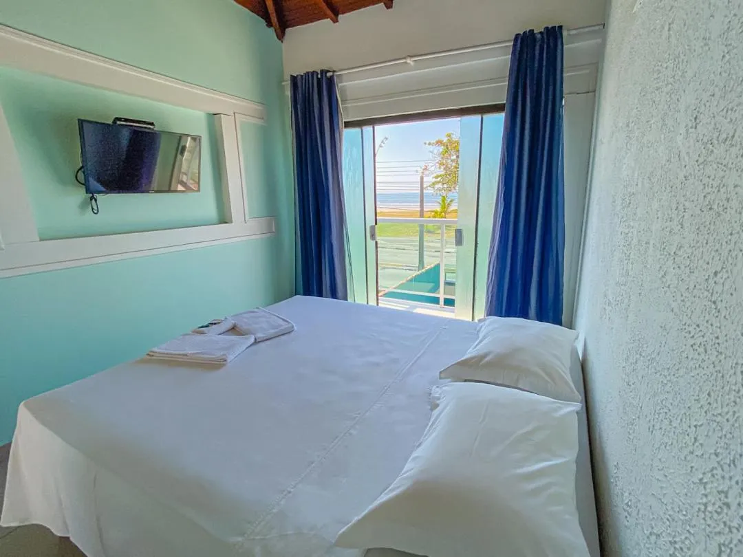 Bed in Pousada Riviera Caragua