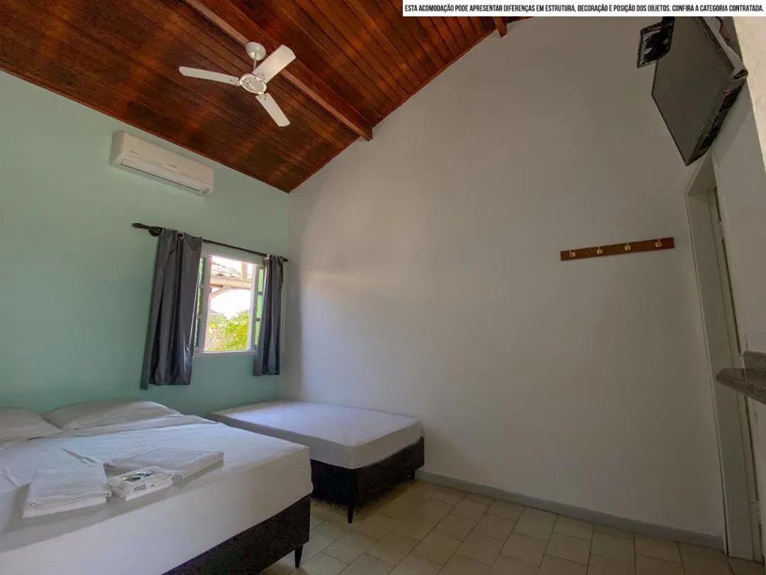 Bed in Pousada Riviera Caragua