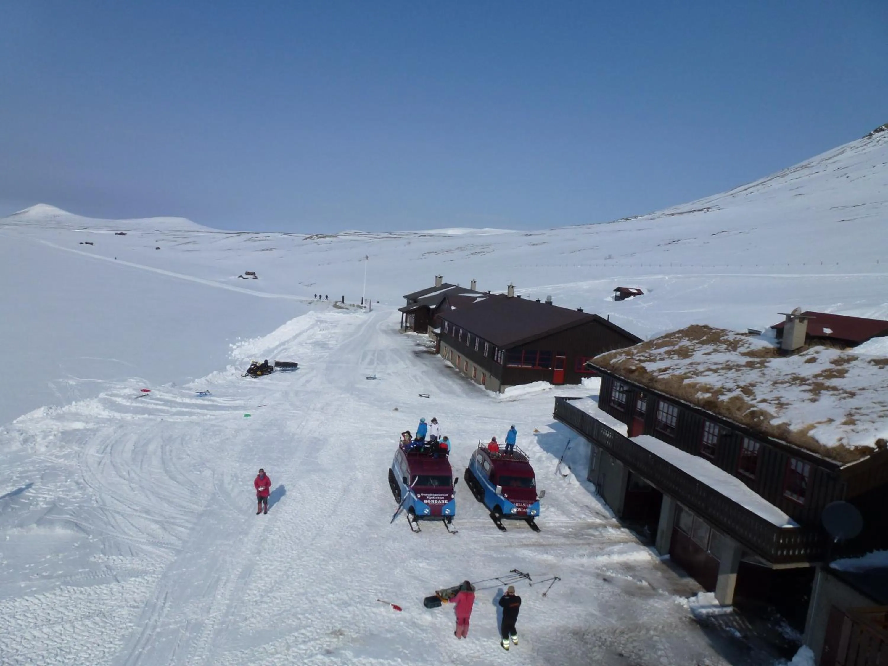 Area and facilities in Smuksjøseter Fjellstue