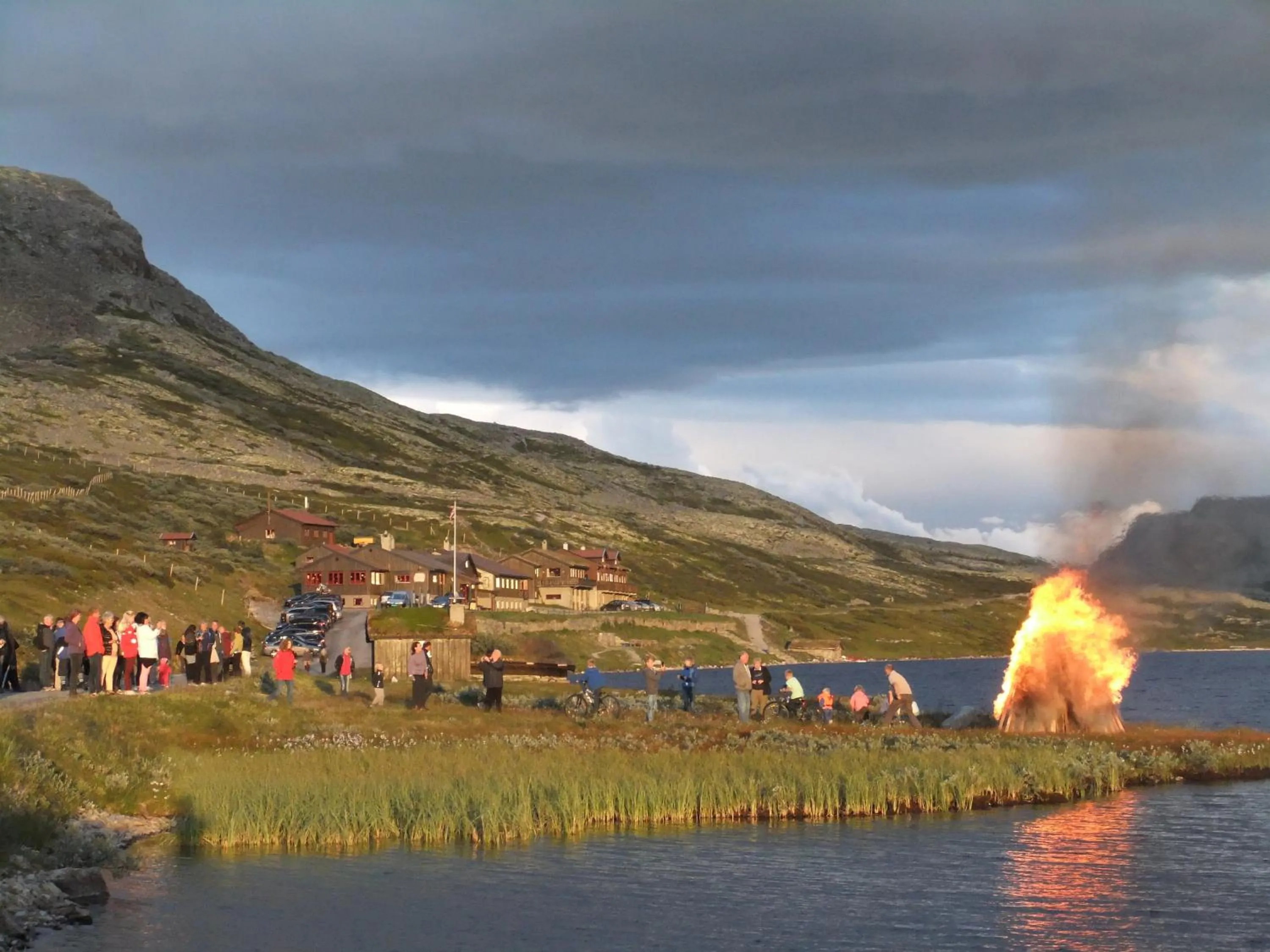 People in Smuksjøseter Fjellstue