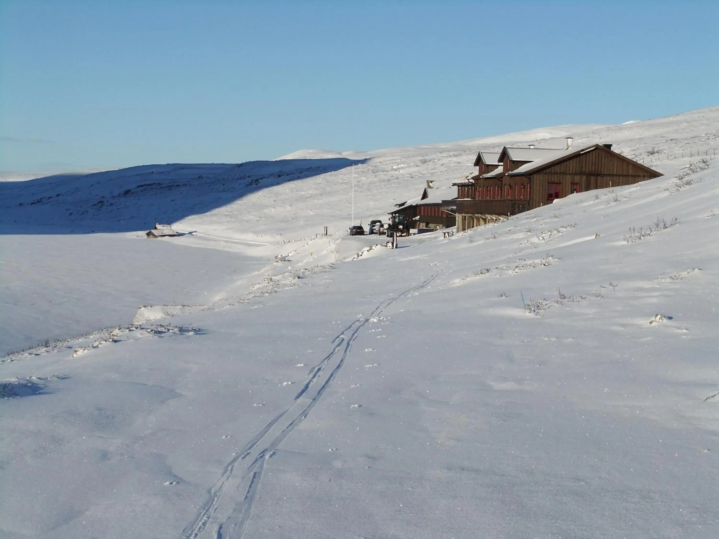 Natural landscape in Smuksjøseter Fjellstue