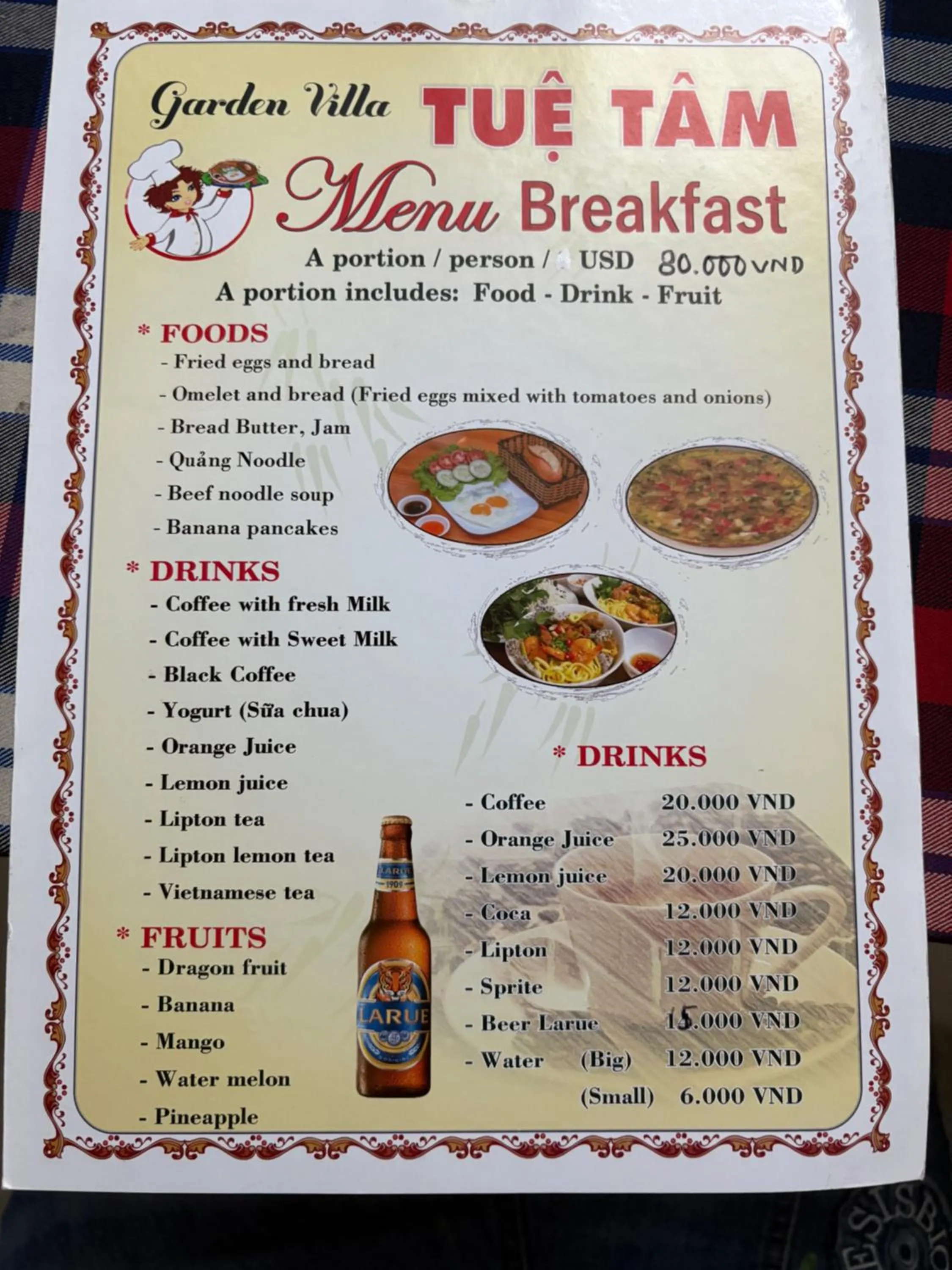 Tue Tam Garden Villa