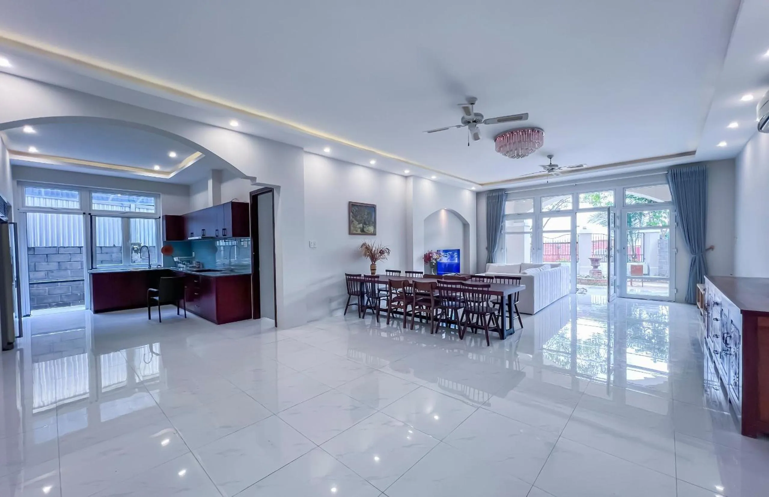 Living room in Benzen Villas Nha Trang