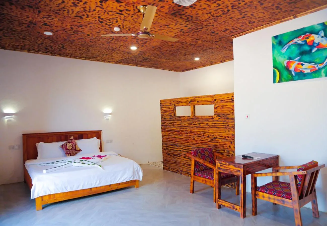 Bed in Palm Cultural Village