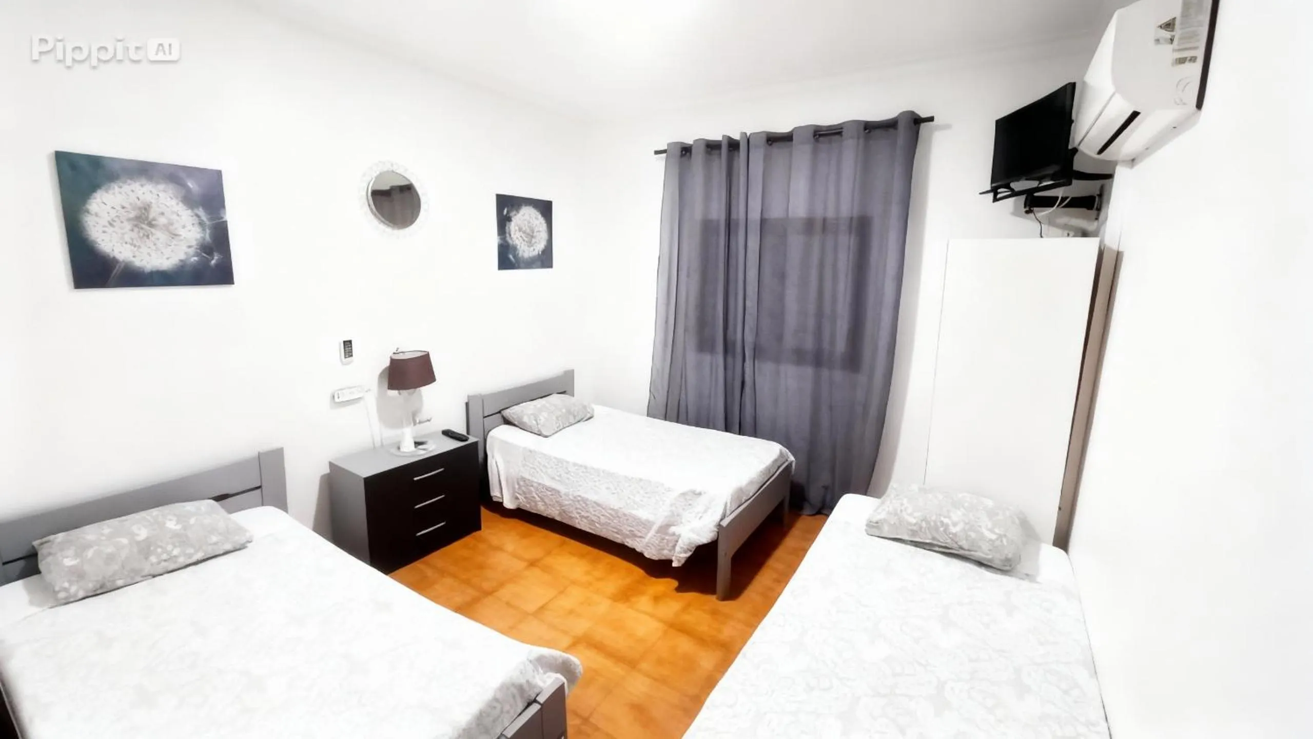 Bed in ALOJAMENTO ELVAS LUSO ESPANHOLA