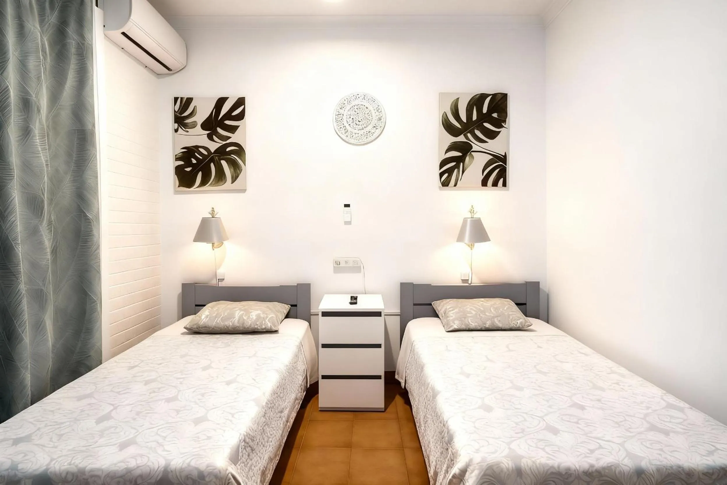 Bed in ALOJAMENTO ELVAS LUSO ESPANHOLA