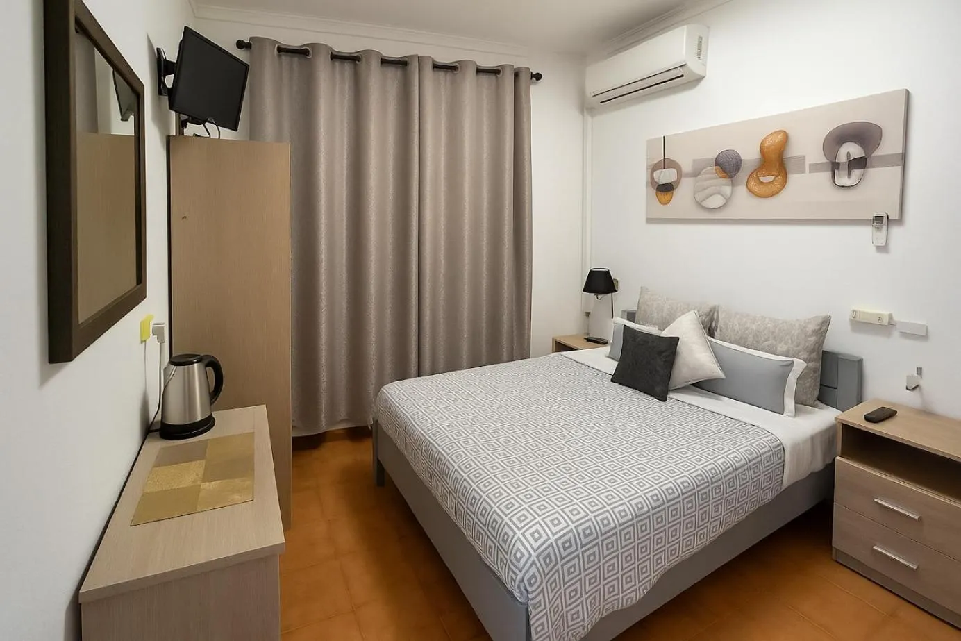 Bed in Alojamento Elvas Luso Espanhola