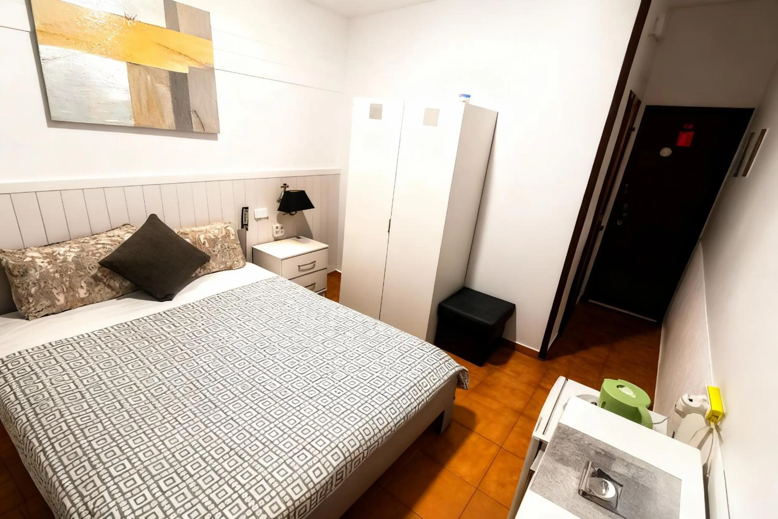 Bed in ALOJAMENTO ELVAS LUSO ESPANHOLA