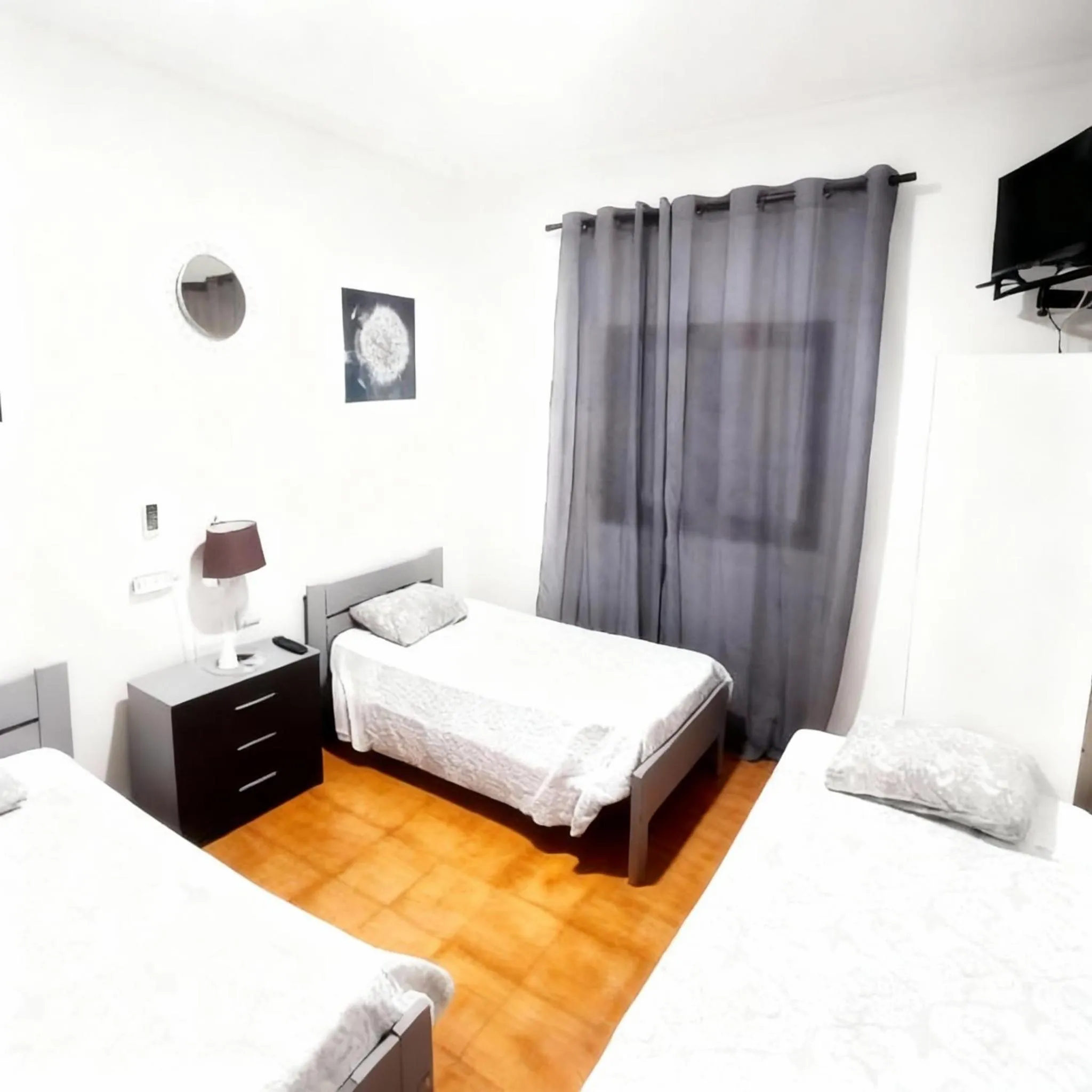 Bed in ALOJAMENTO ELVAS LUSO ESPANHOLA