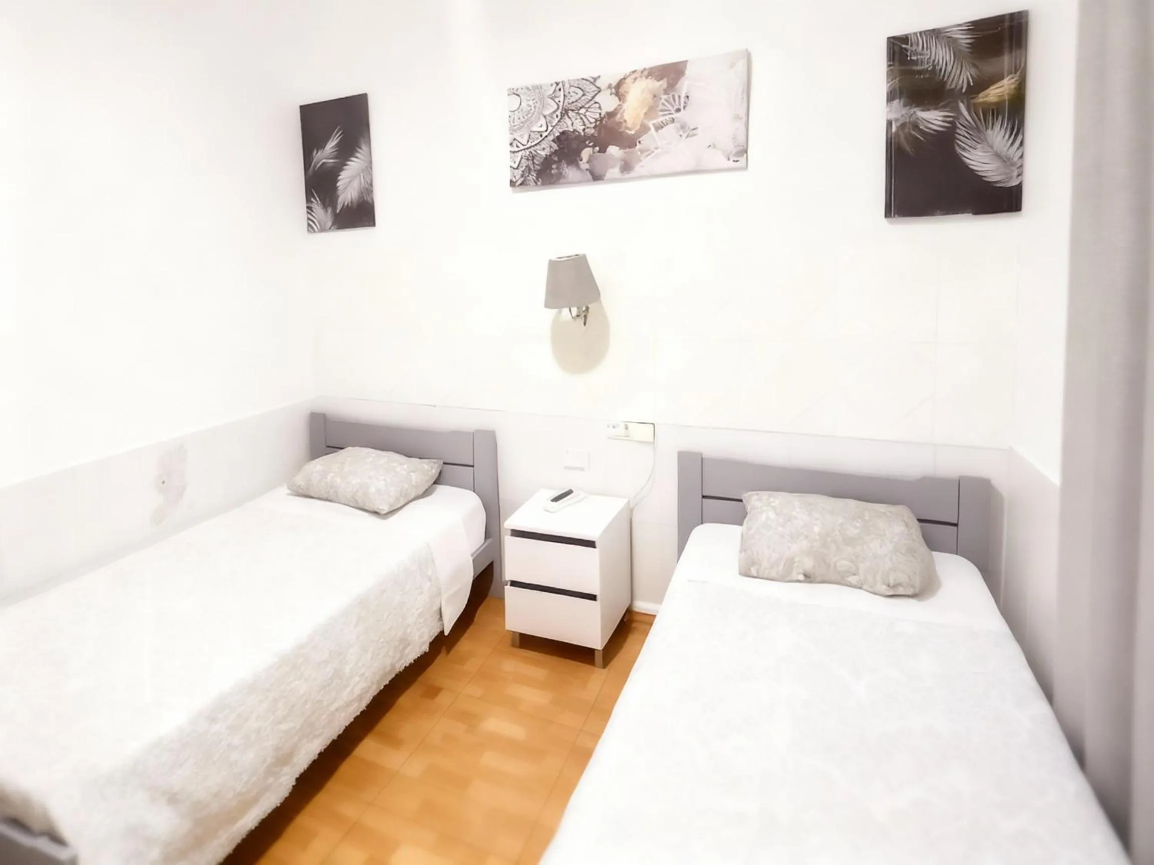 Bed in ALOJAMENTO ELVAS LUSO ESPANHOLA