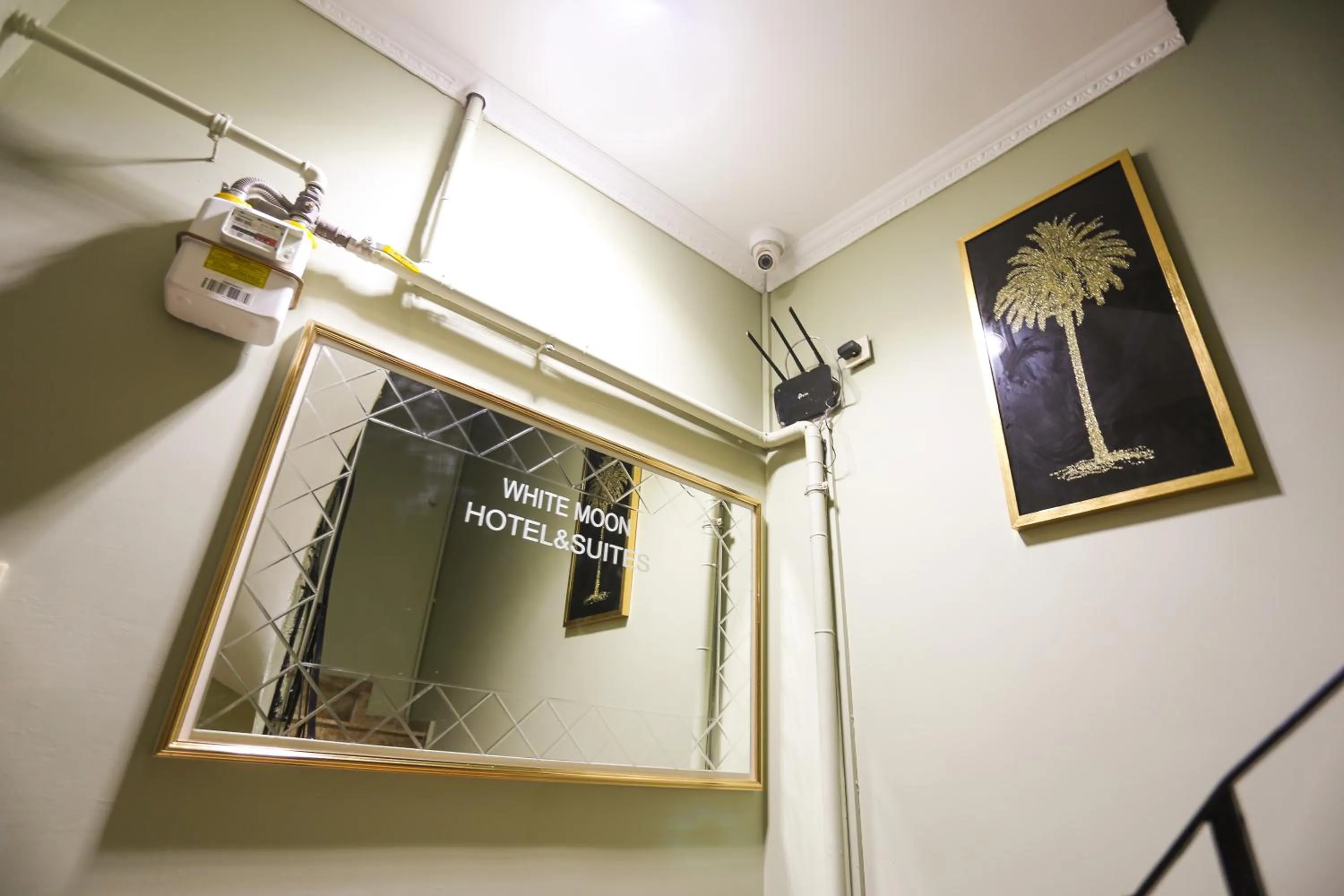 Property building in Whıte Moon Hotel Suites