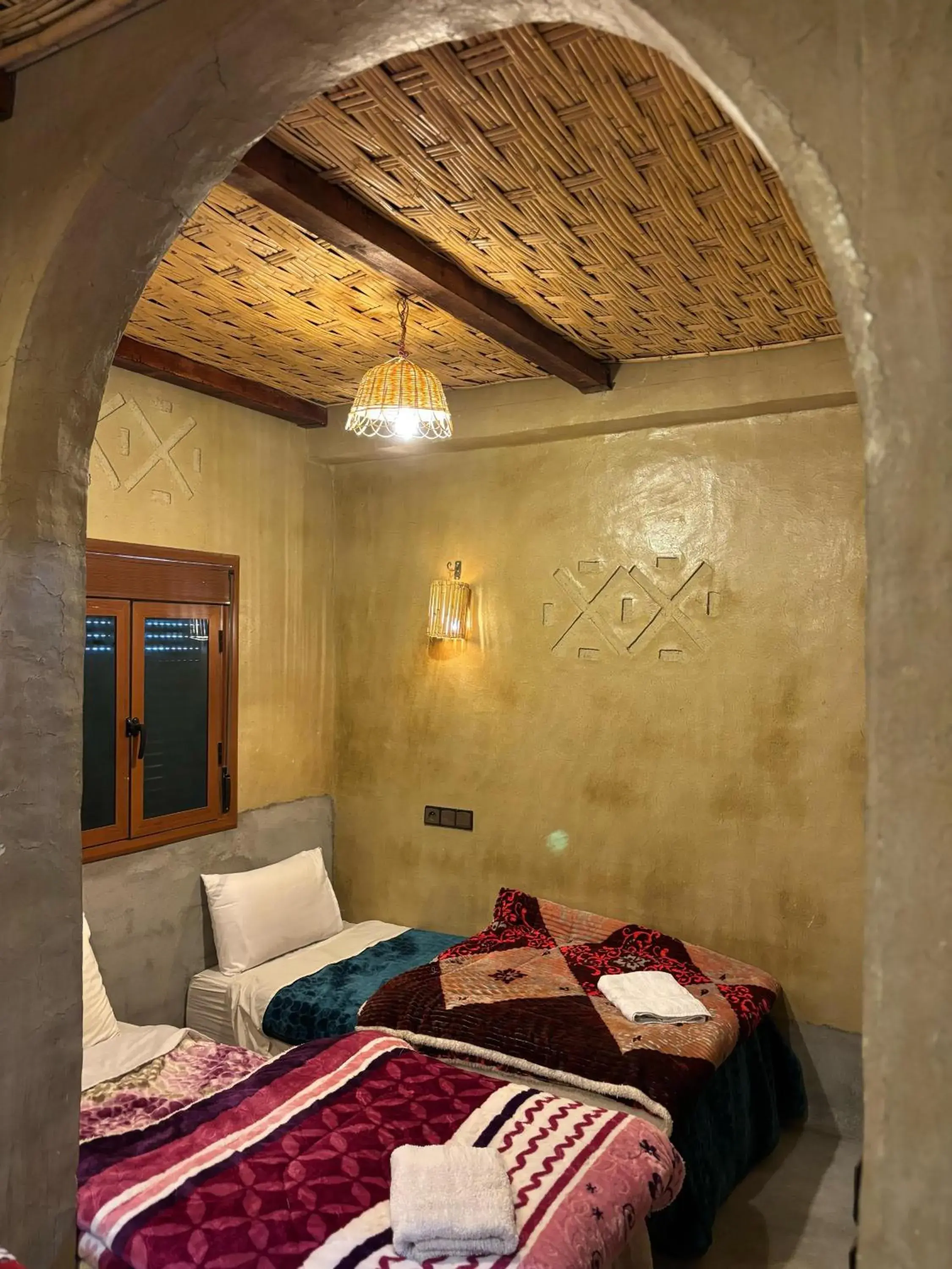 Deluxe Triple Room in Auberge restaurant Afoud Deluxe Triple Room in Auberge restaurant Afoud