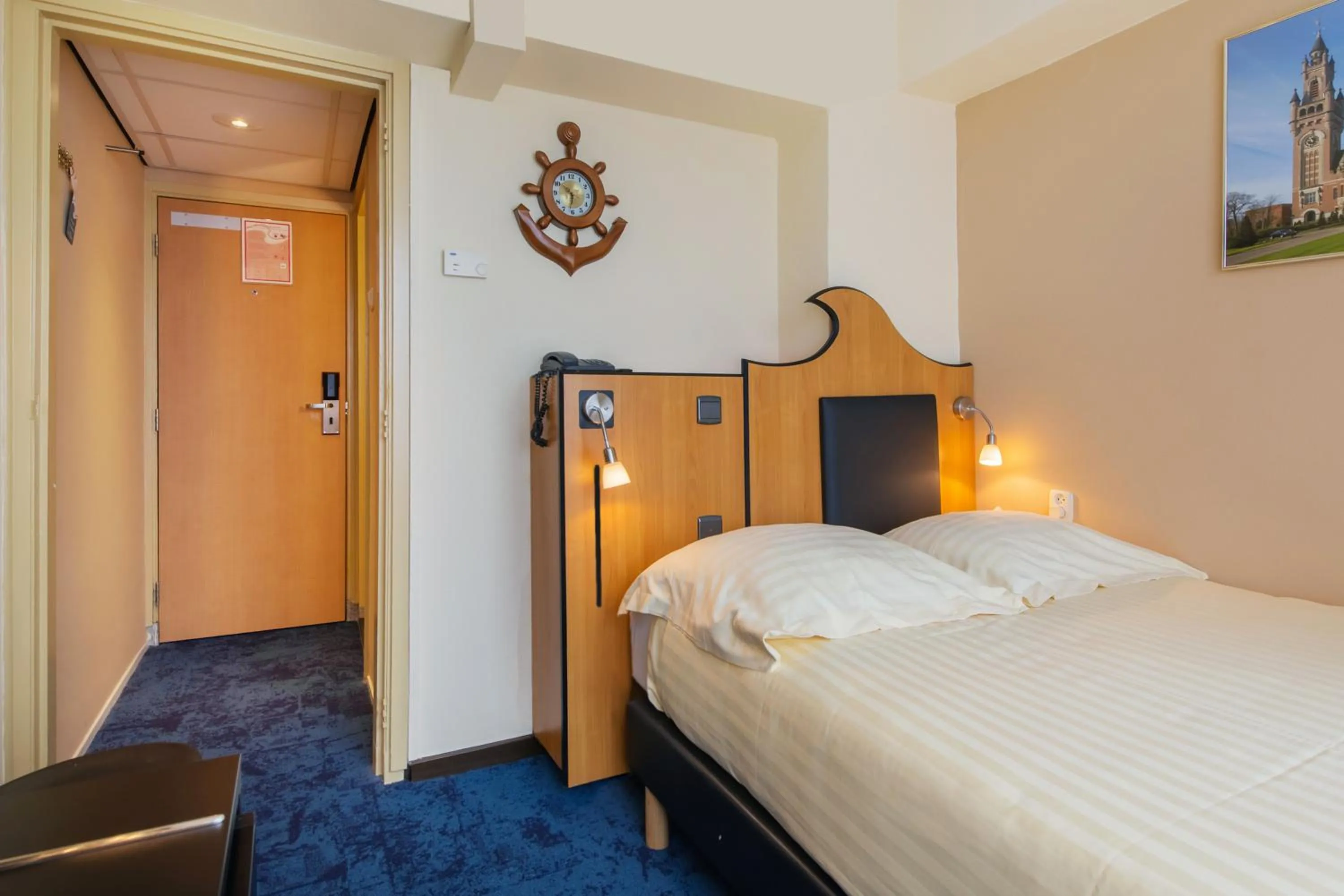 Bed in Badhotel The Hague Scheveningen