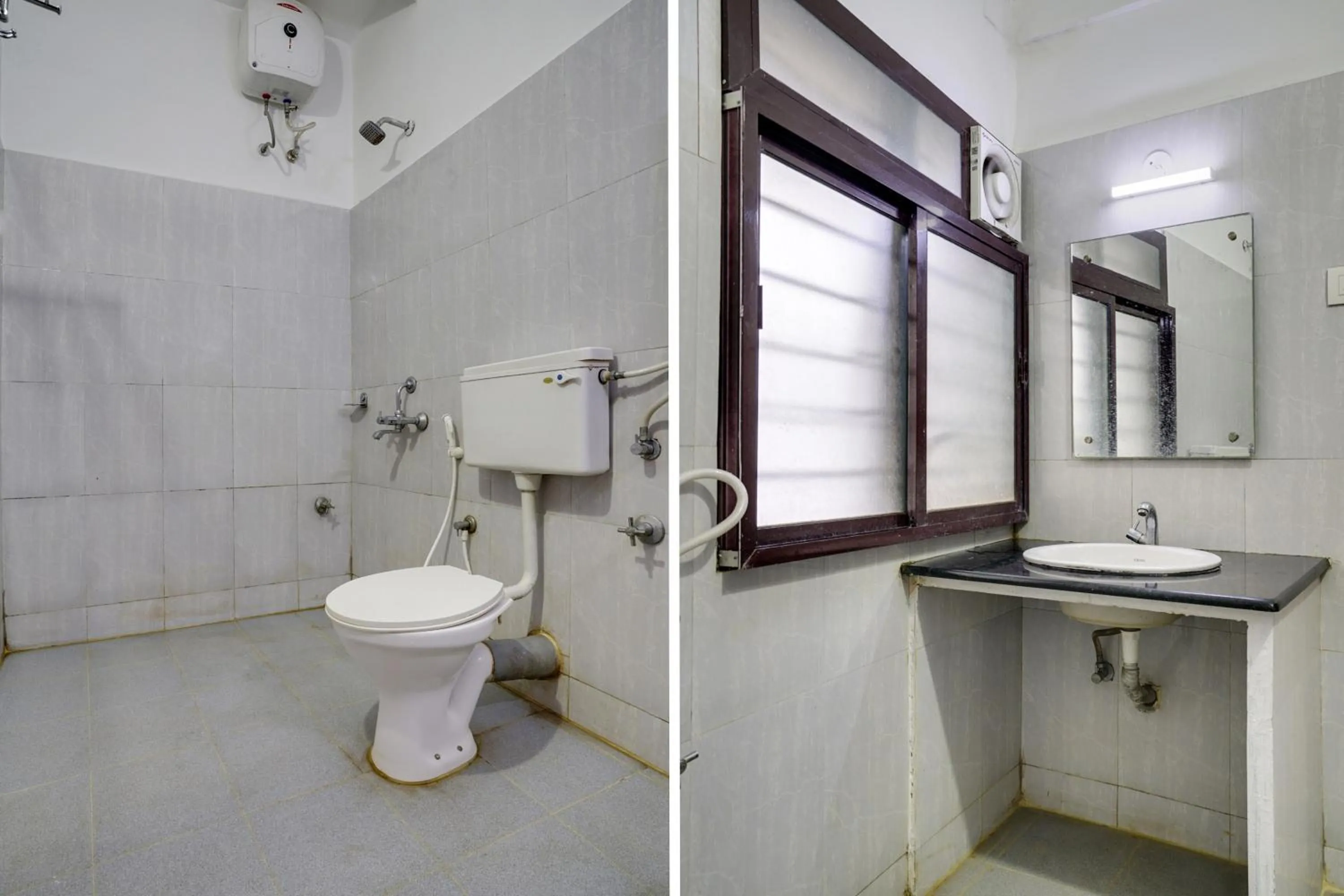 Bathroom in OYO Flagship Arrows Tourist Home