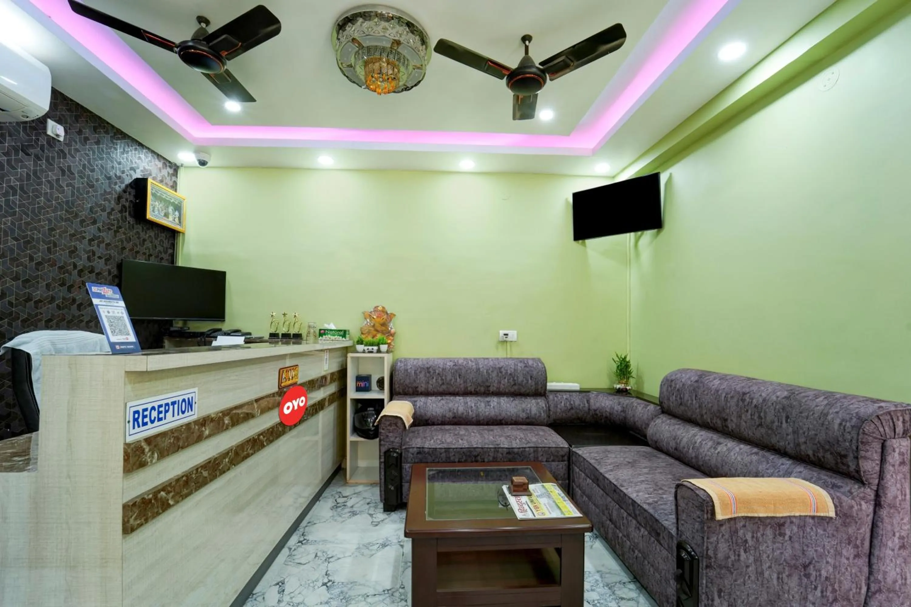 Lobby or reception in Hotel O Jai Jagannath Inn