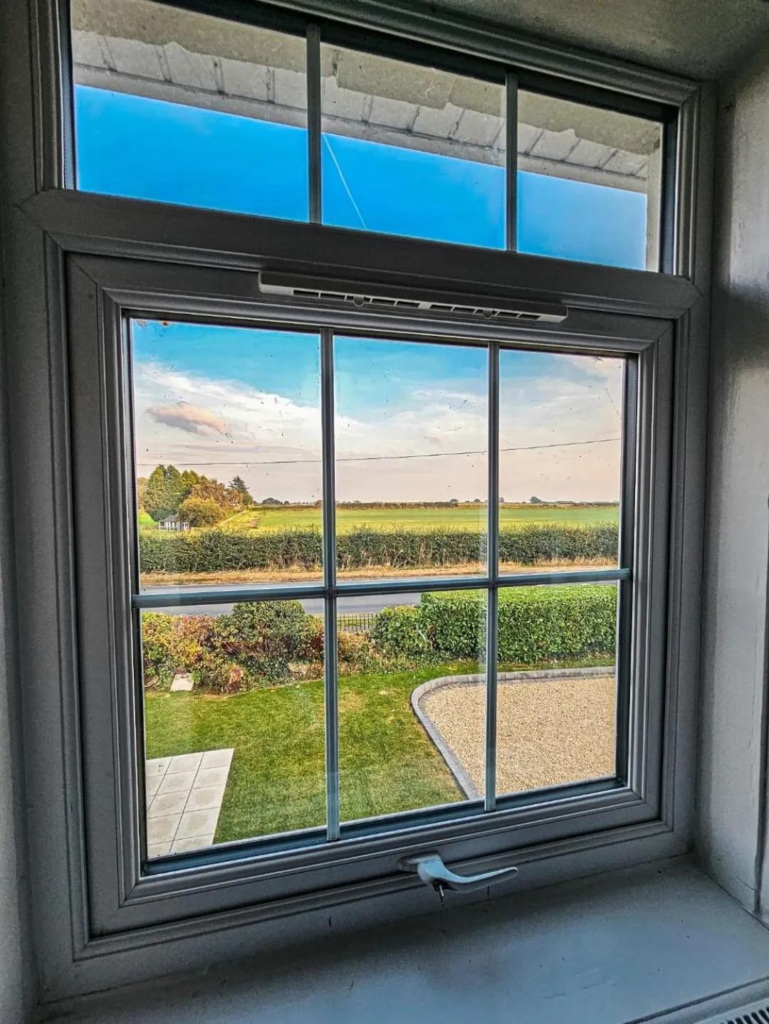 Garden view in Granary Villa