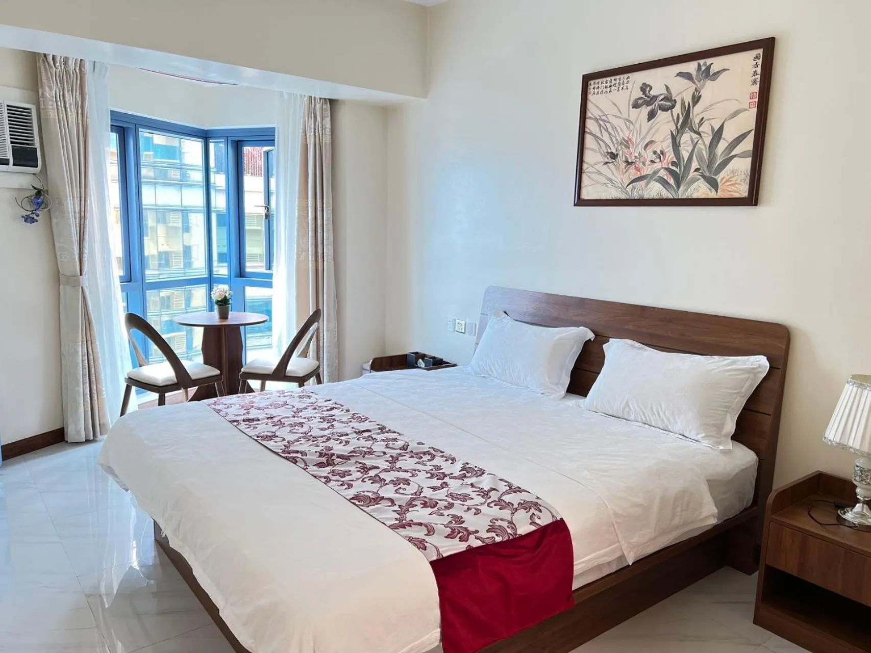 Bed in Grand Riviera Suites