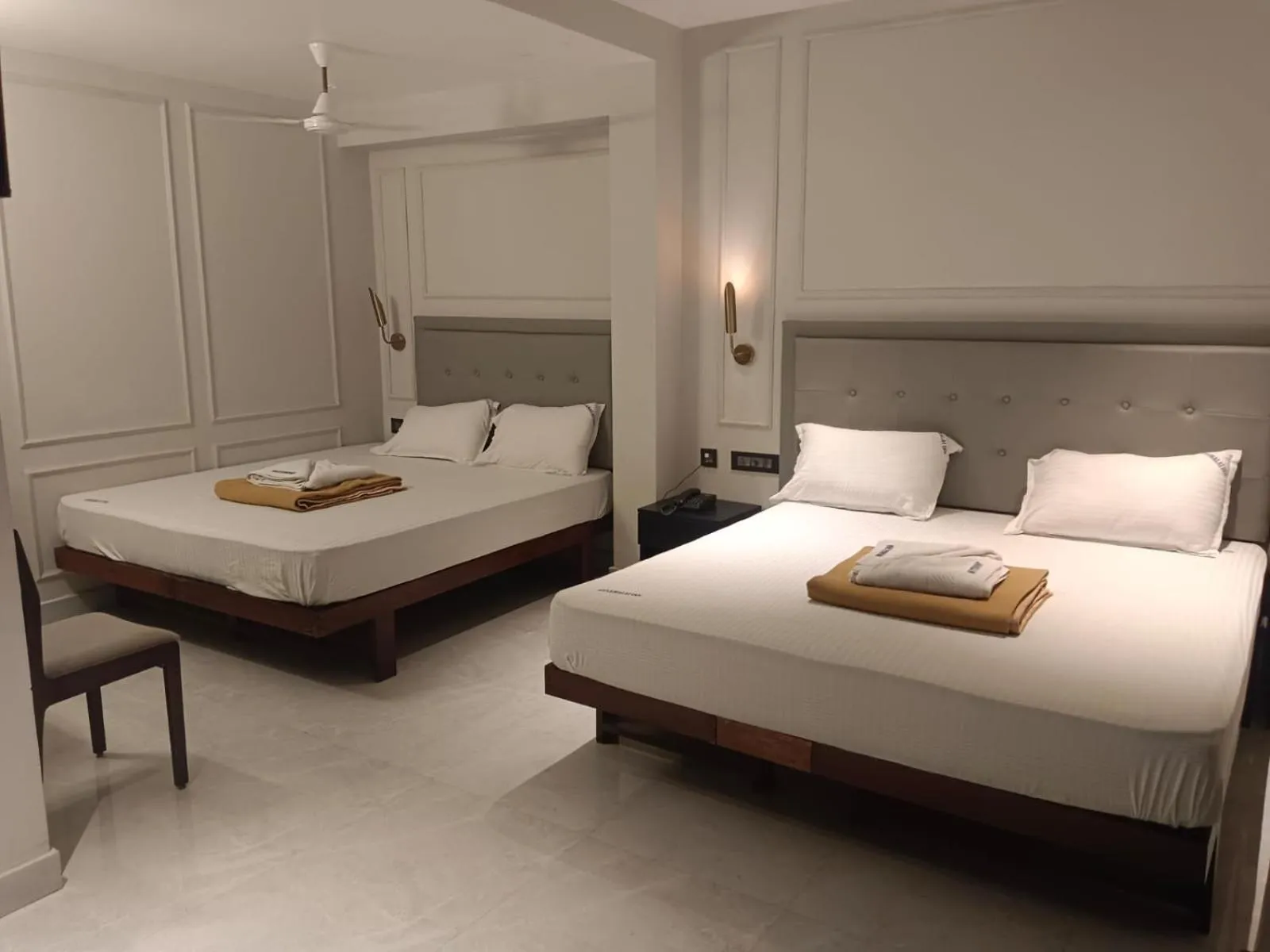 Bed in ARUNACHALA INN