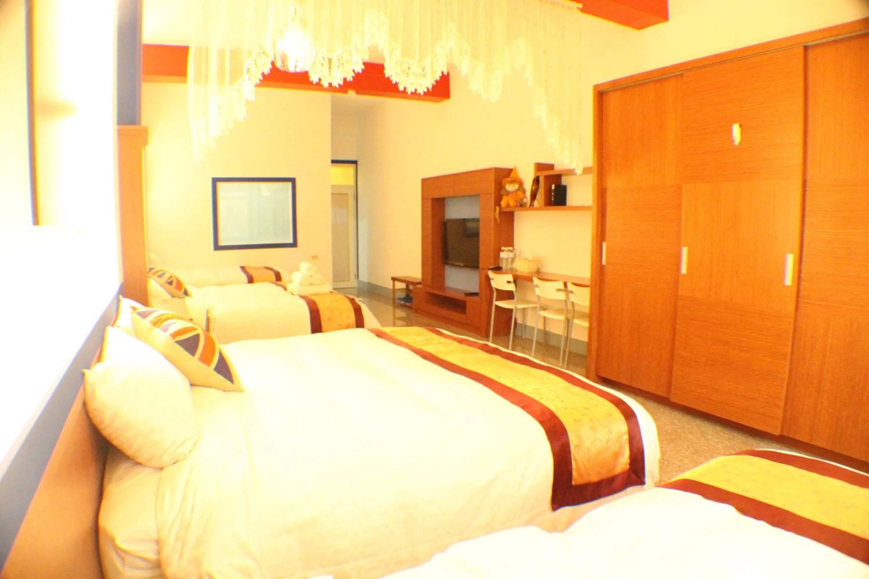 Photo of the whole room, Bed in Wish Dream