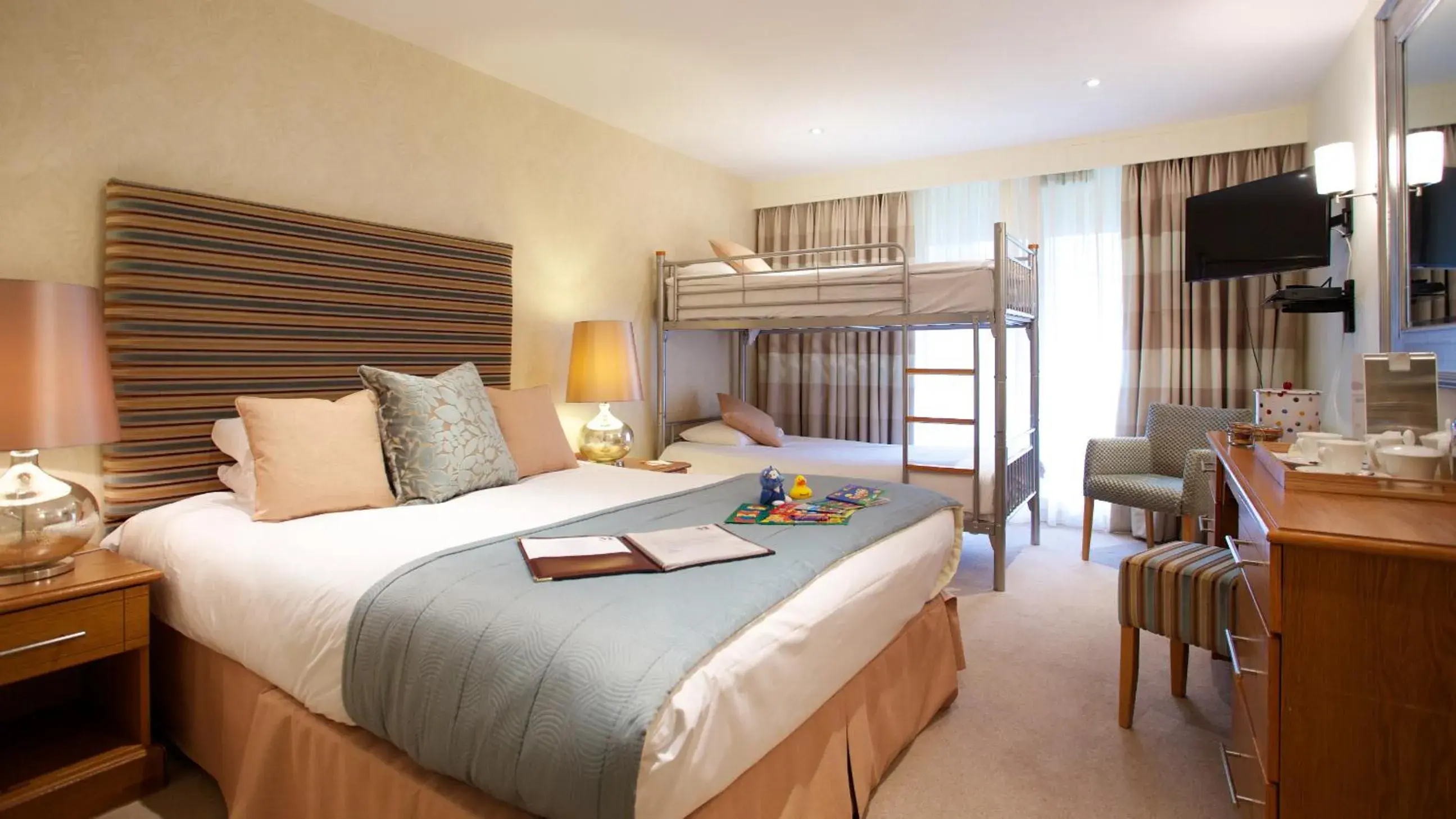 Deluxe Family Room - single occupancy in Marwell Hotel Winchester South Deluxe Family Room - single occupancy in Marwell Hotel Winchester South