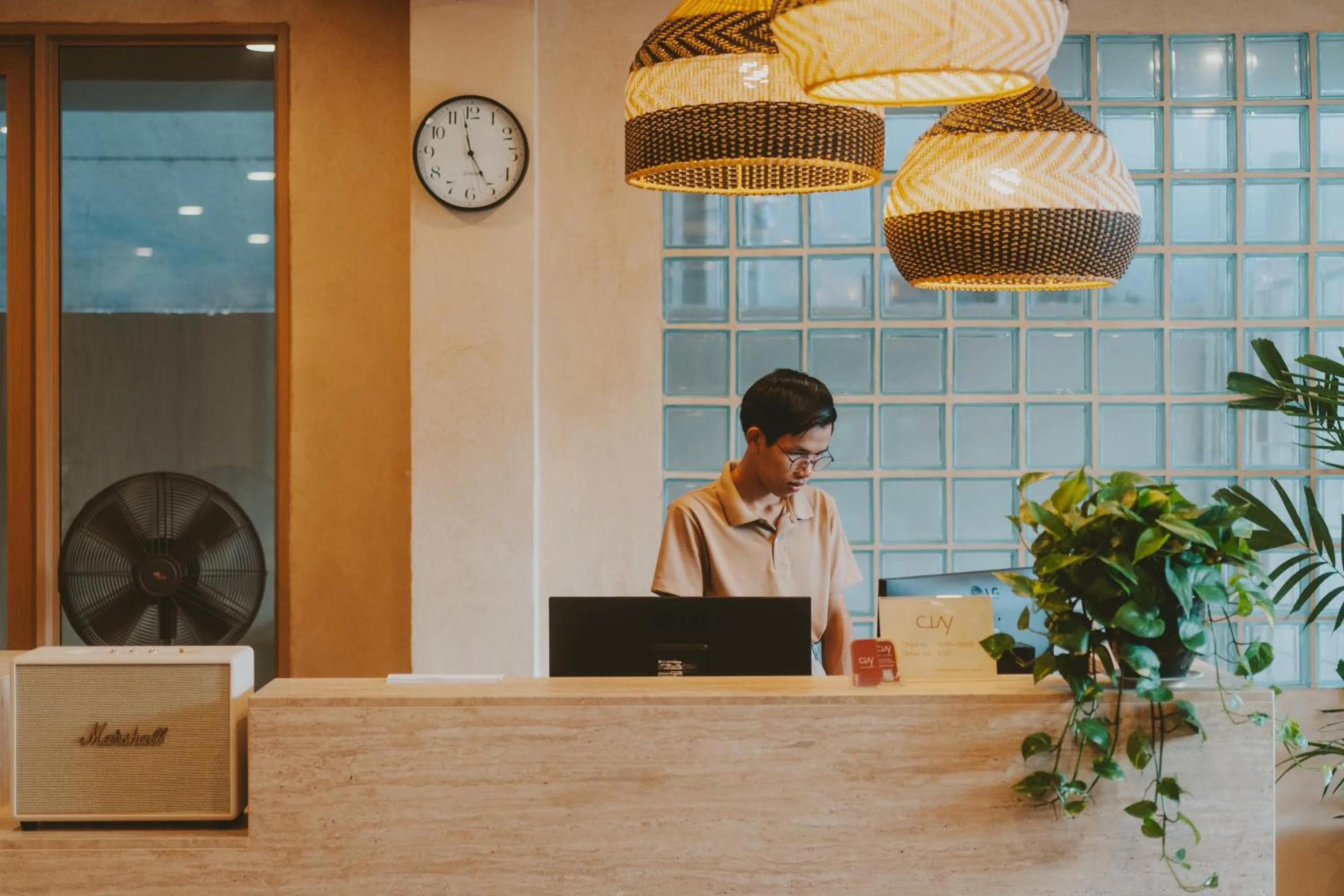 Lobby or reception in Hotel Clay Chiang Mai