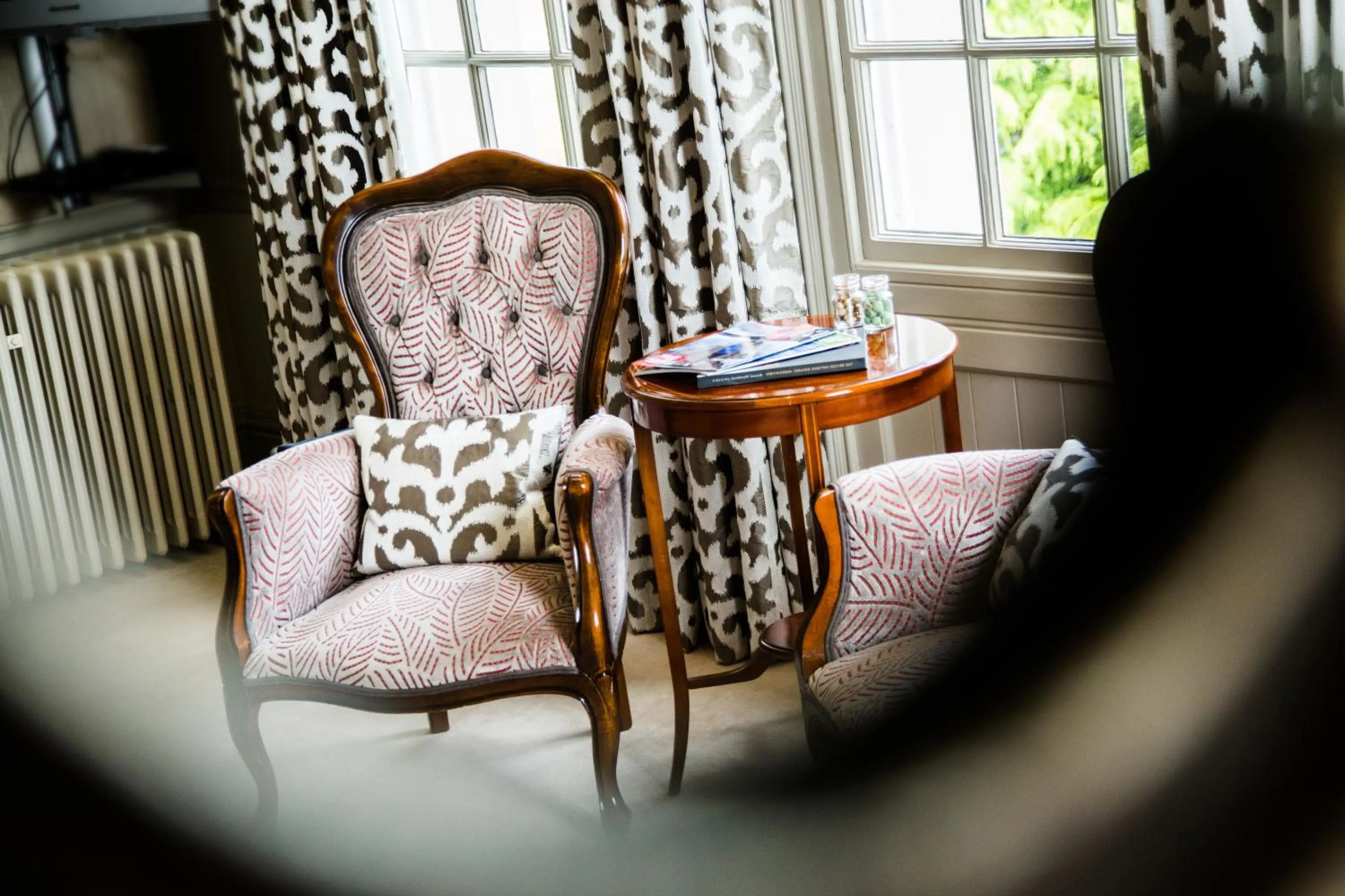 Decorative detail in Brockencote Hall