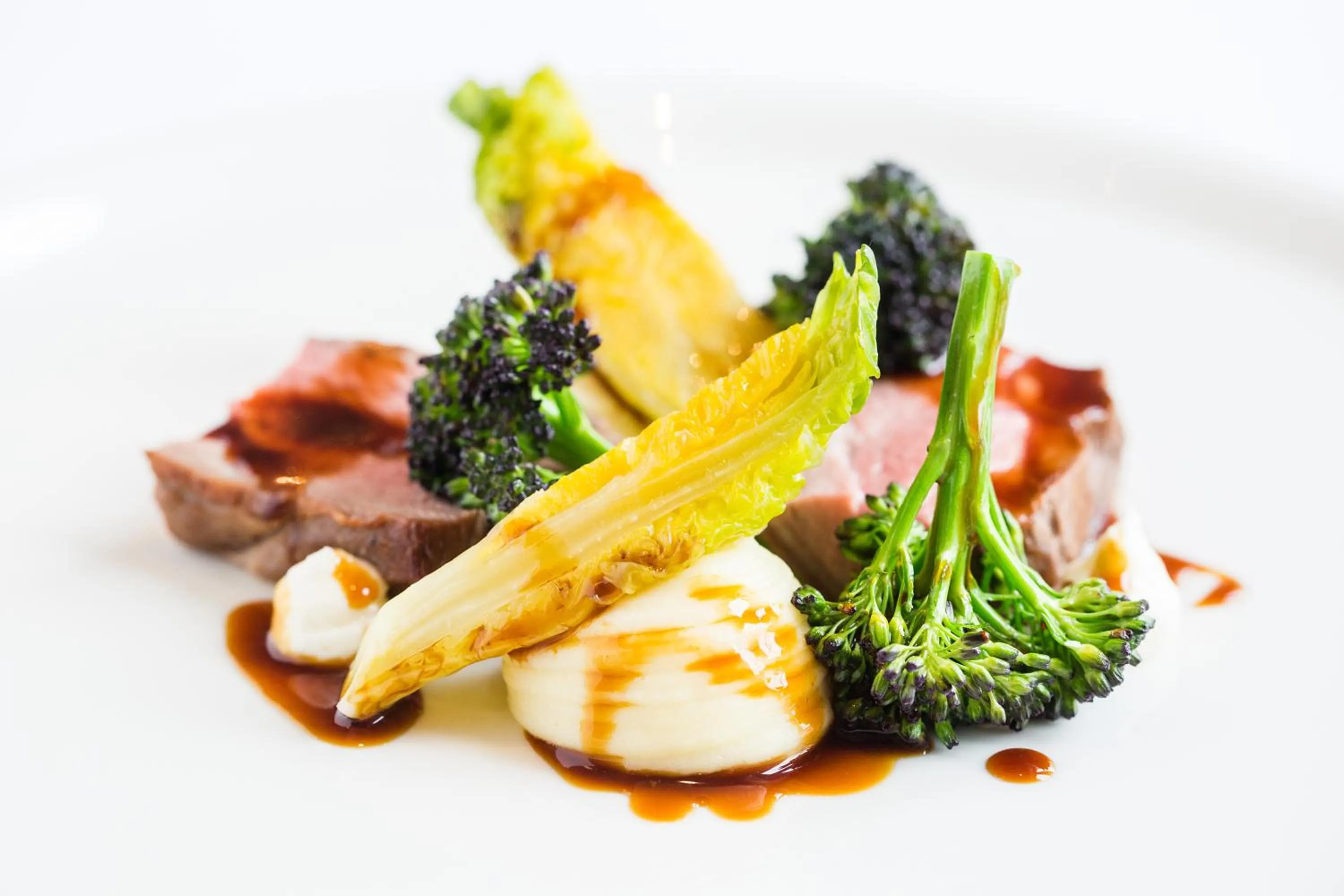 Food close-up in Brockencote Hall