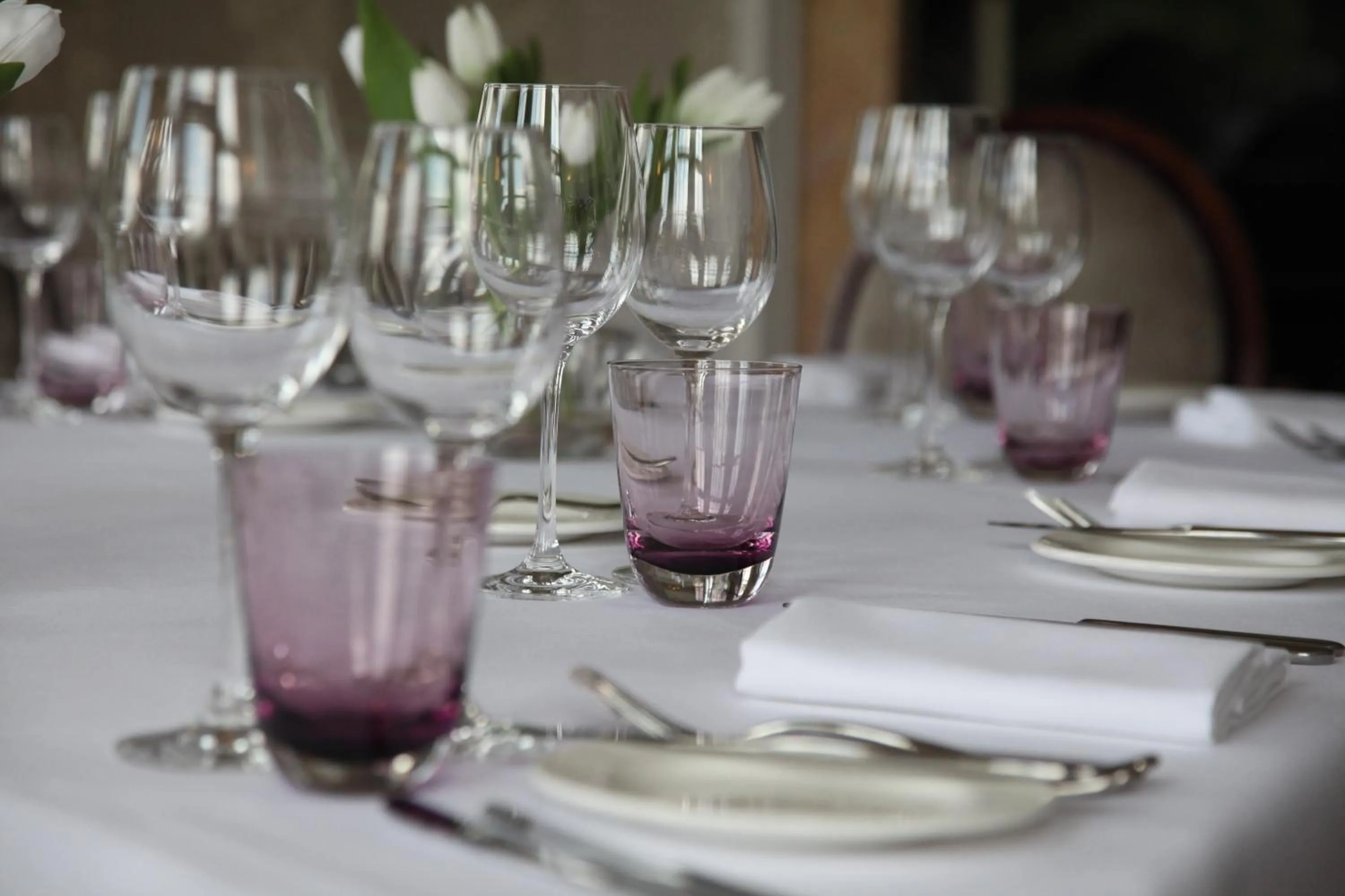 Dining area in Brockencote Hall