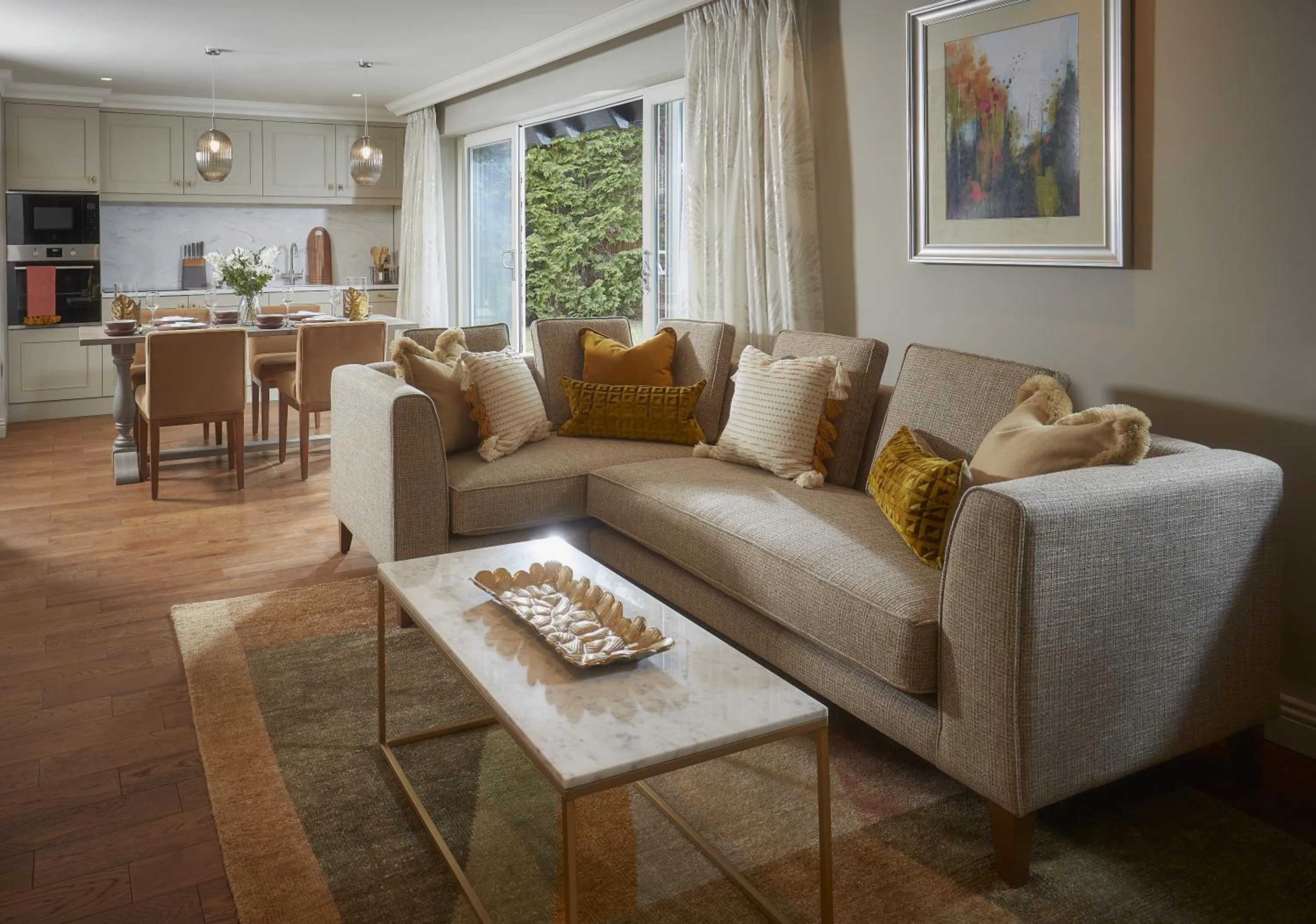 Seating area in Brockencote Hall