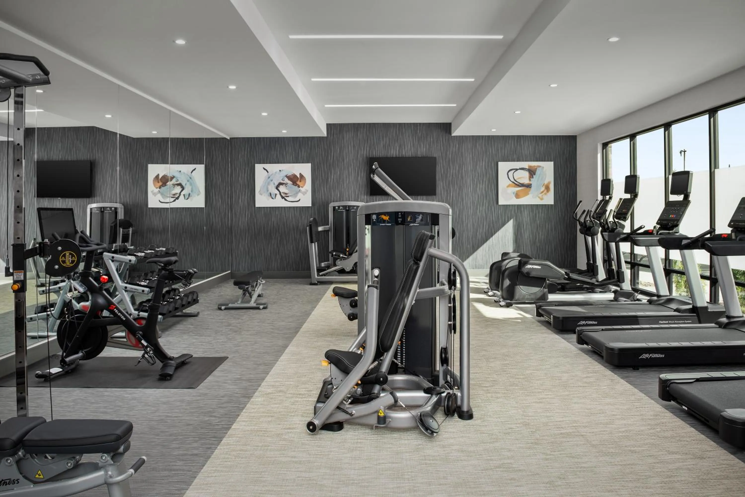Fitness centre/facilities in Courtyard by Marriott Bozeman