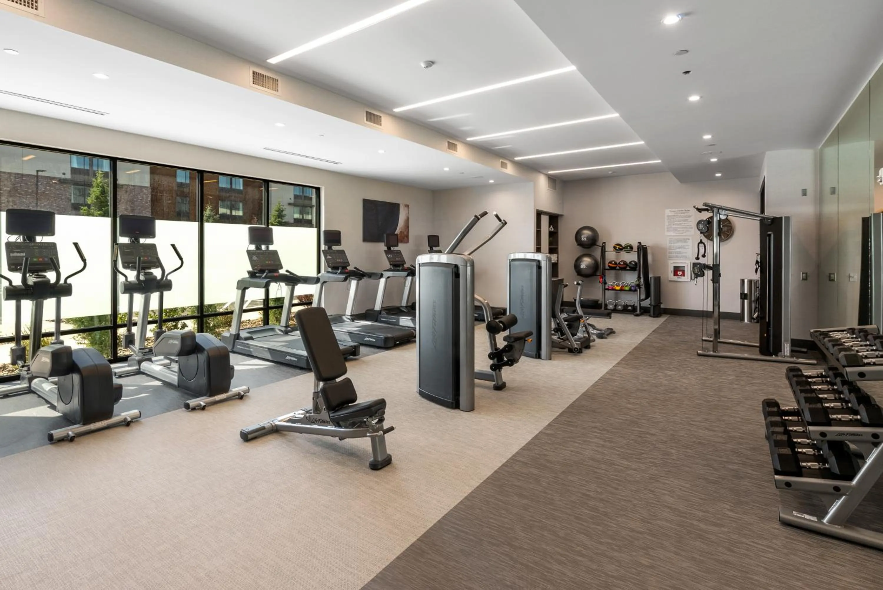 Fitness centre/facilities in Courtyard by Marriott Bozeman