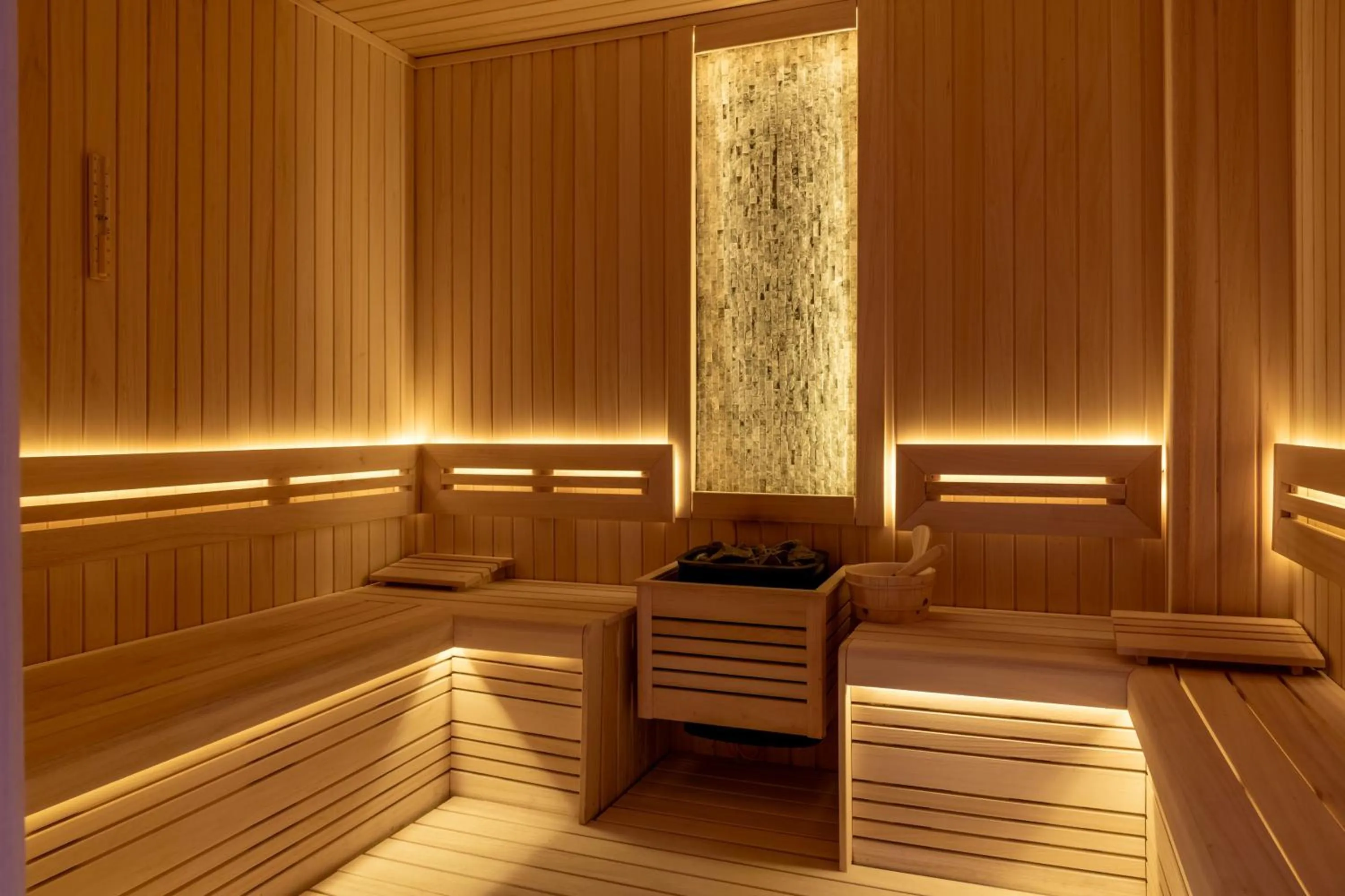Sauna in Orient Occident Hotel Istanbul, Autograph Collection