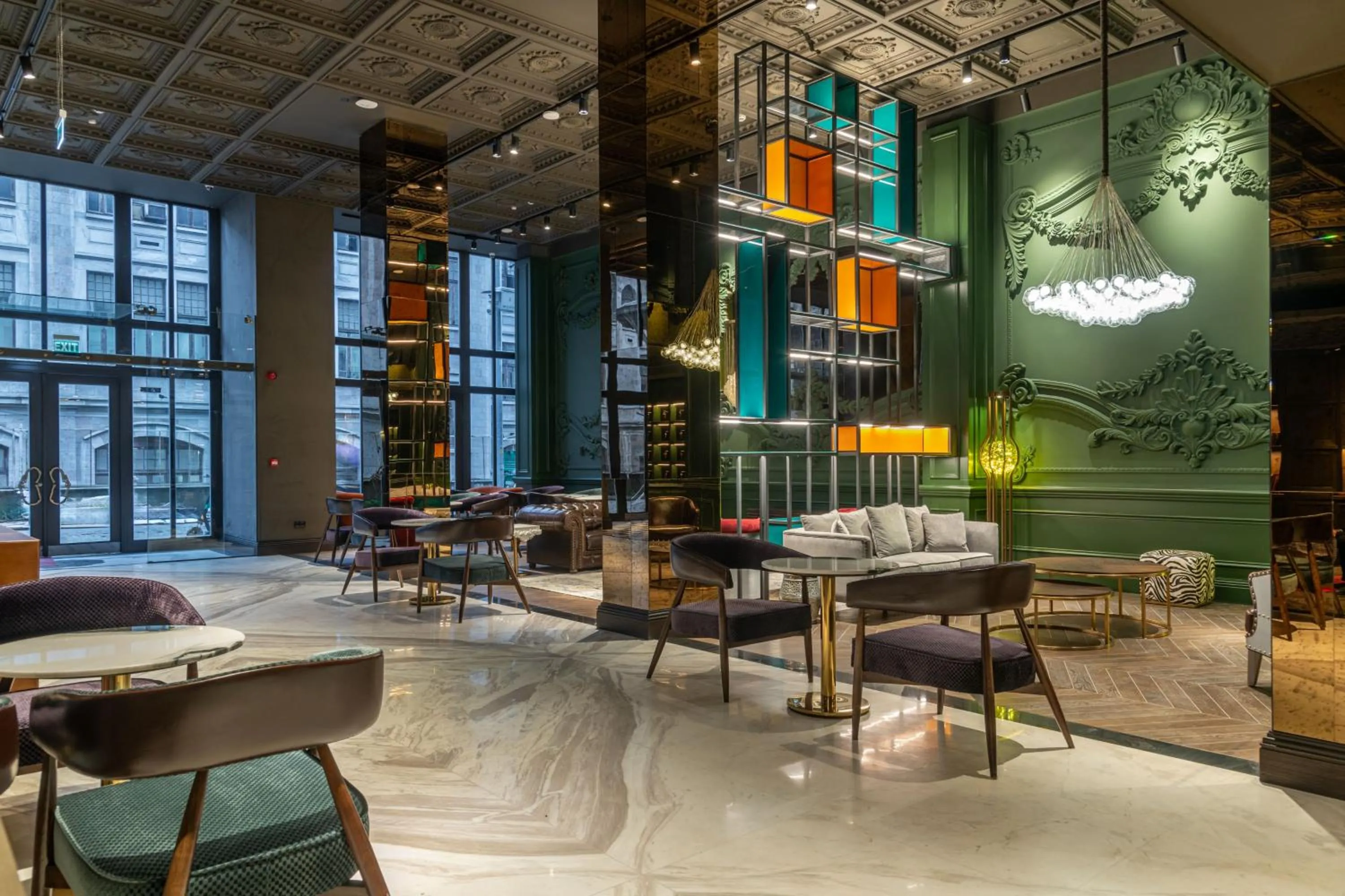 Lobby or reception in Orient Occident Hotel Istanbul, Autograph Collection