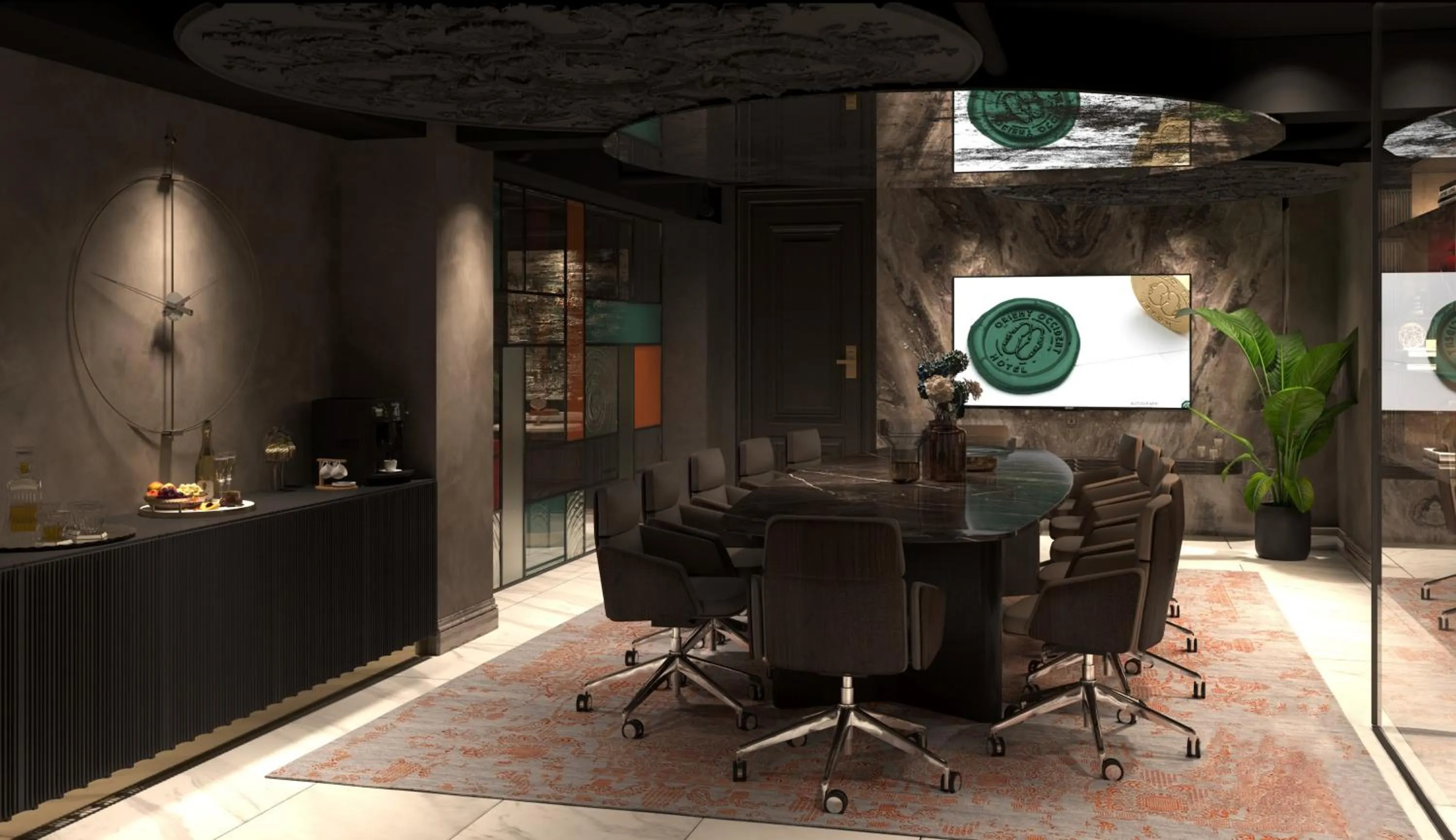 Meeting/conference room in Orient Occident Hotel Istanbul, Autograph Collection