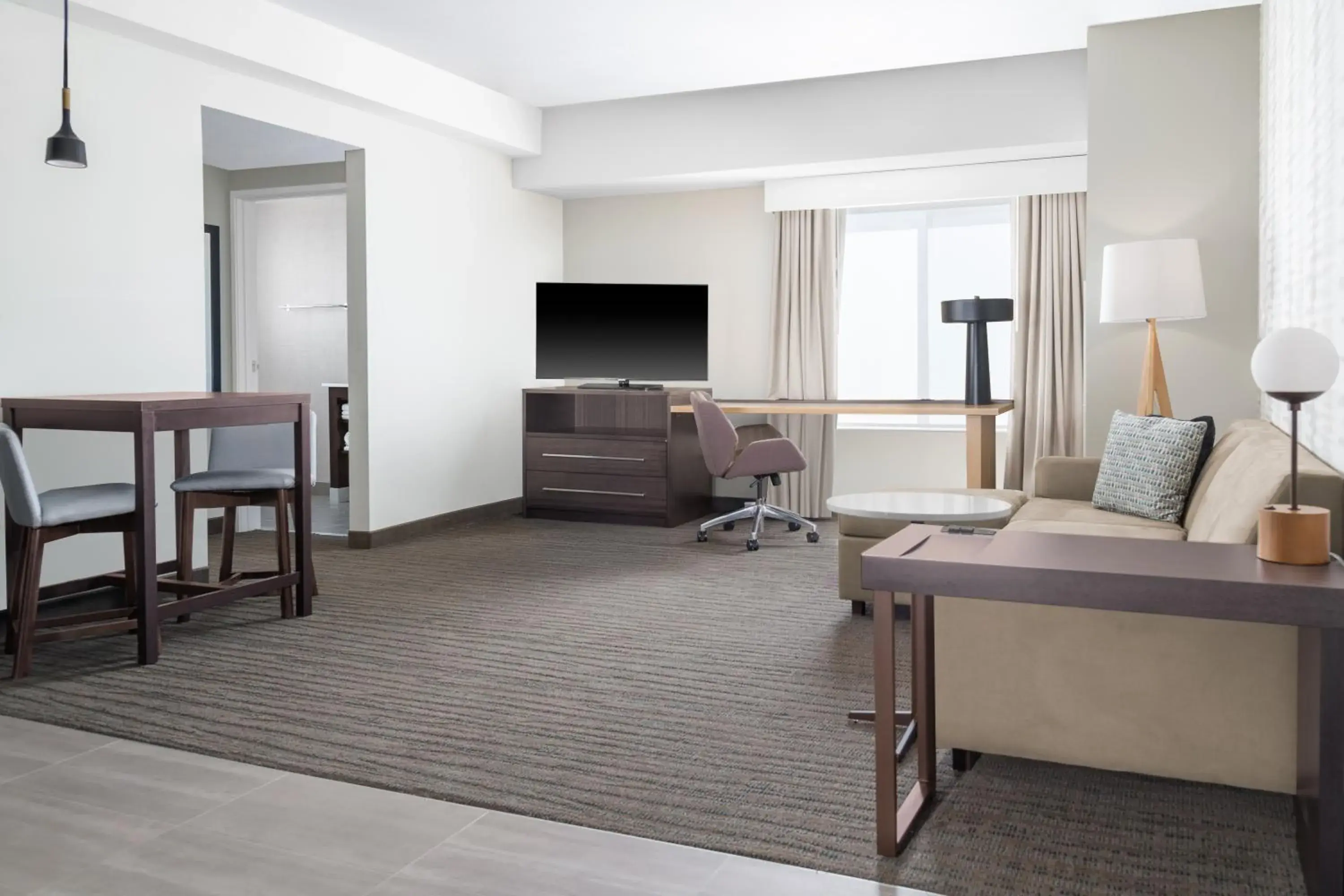 One-Bedroom King Suite with Sofa Bed in Residence Inn by Marriott Oklahoma City Norman One-Bedroom King Suite with Sofa Bed in Residence Inn by Marriott Oklahoma City Norman