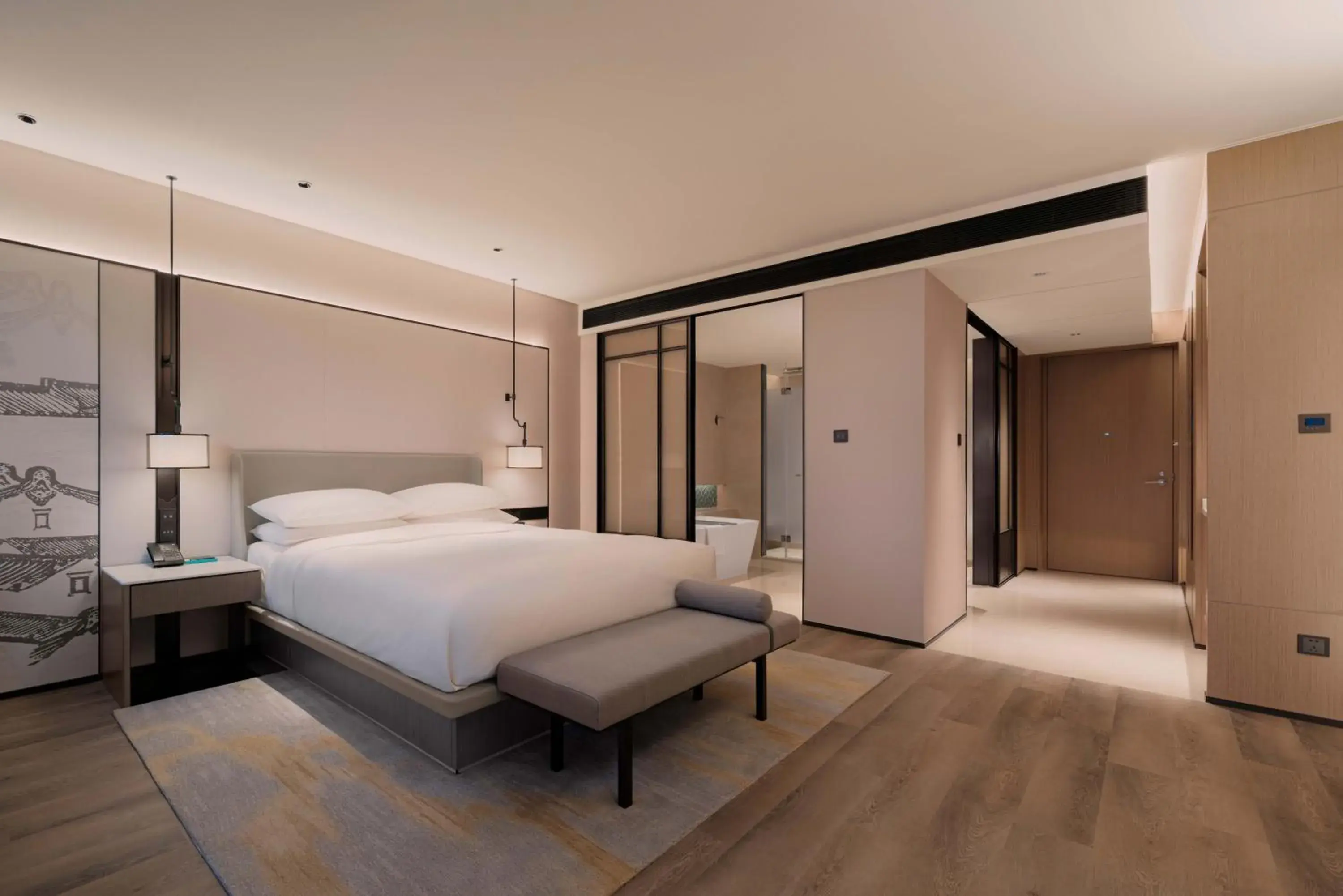 King Room with Harbor View in Shantou Marriott Hotel King Room with Harbor View in Shantou Marriott Hotel