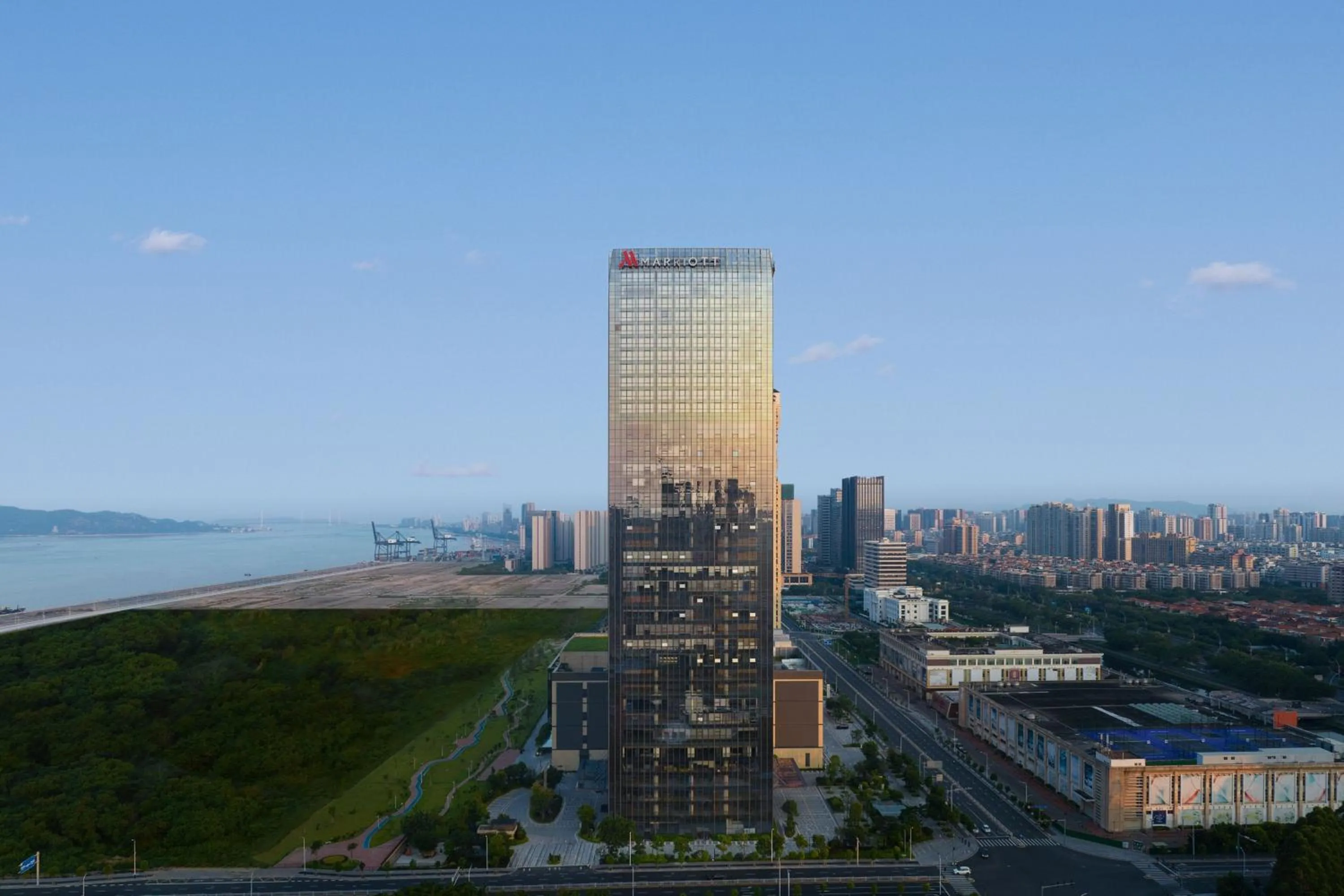 Property building in Shantou Marriott Hotel