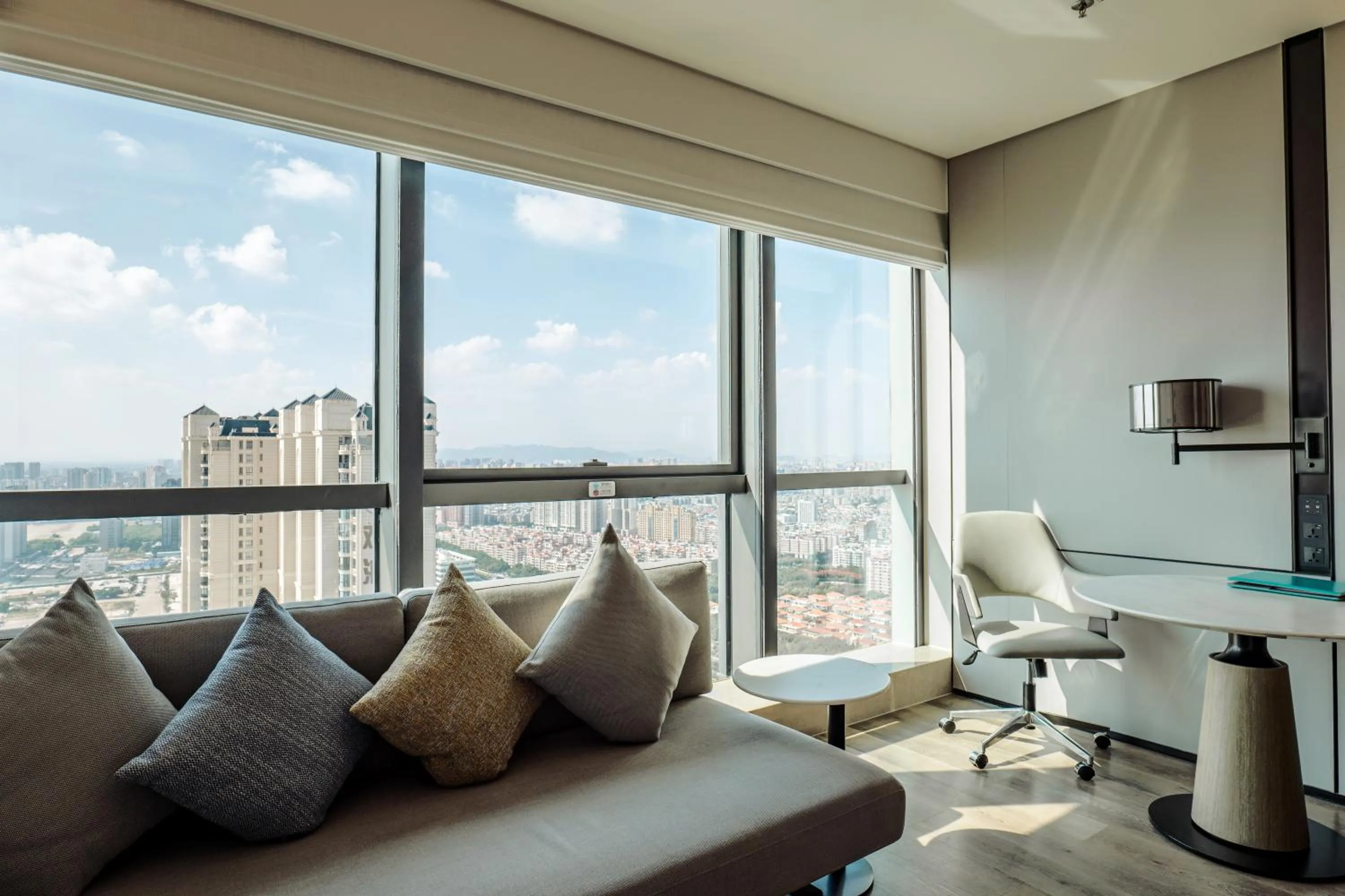 Seating area in Shantou Marriott Hotel