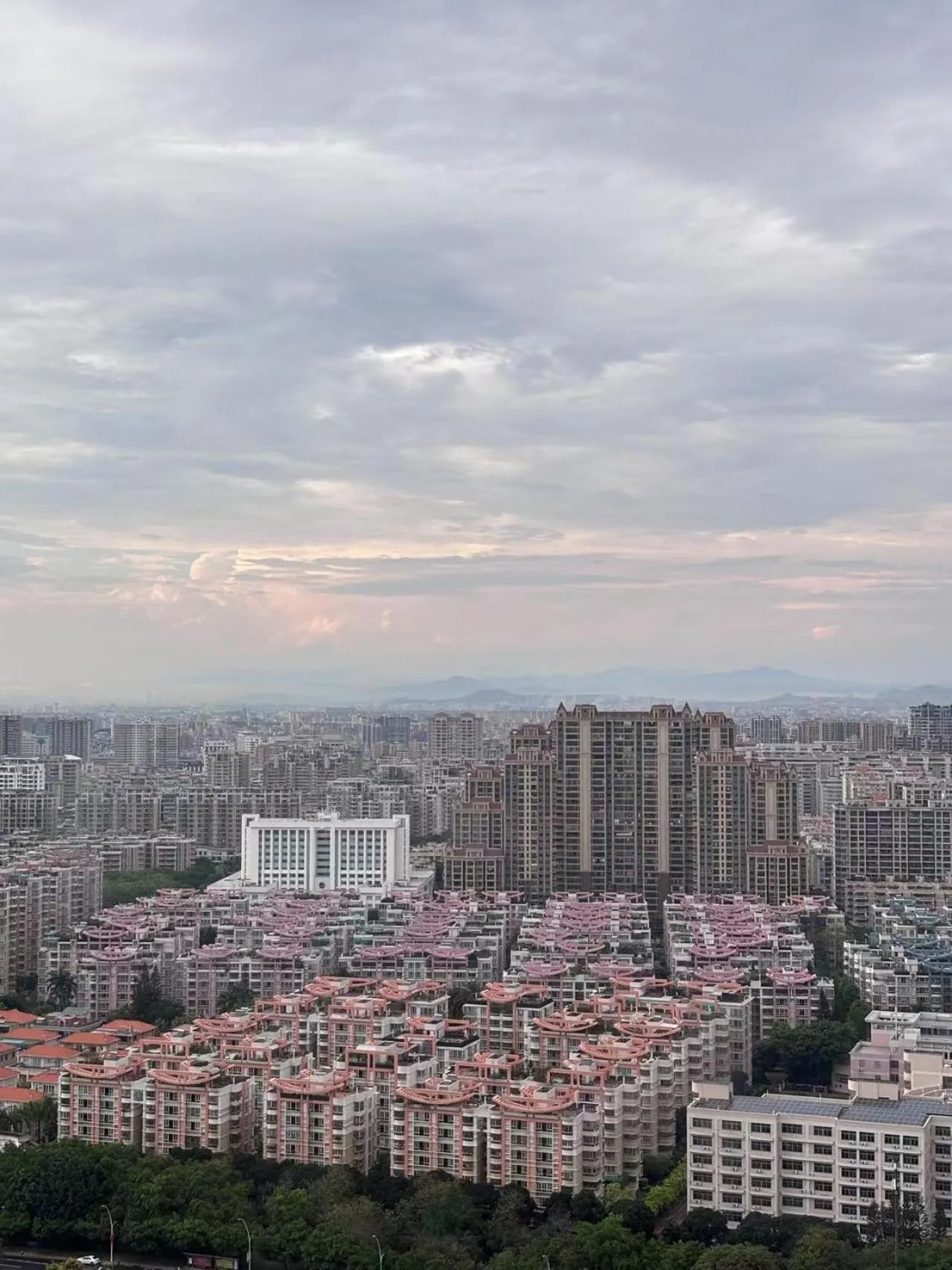City view in Shantou Marriott Hotel
