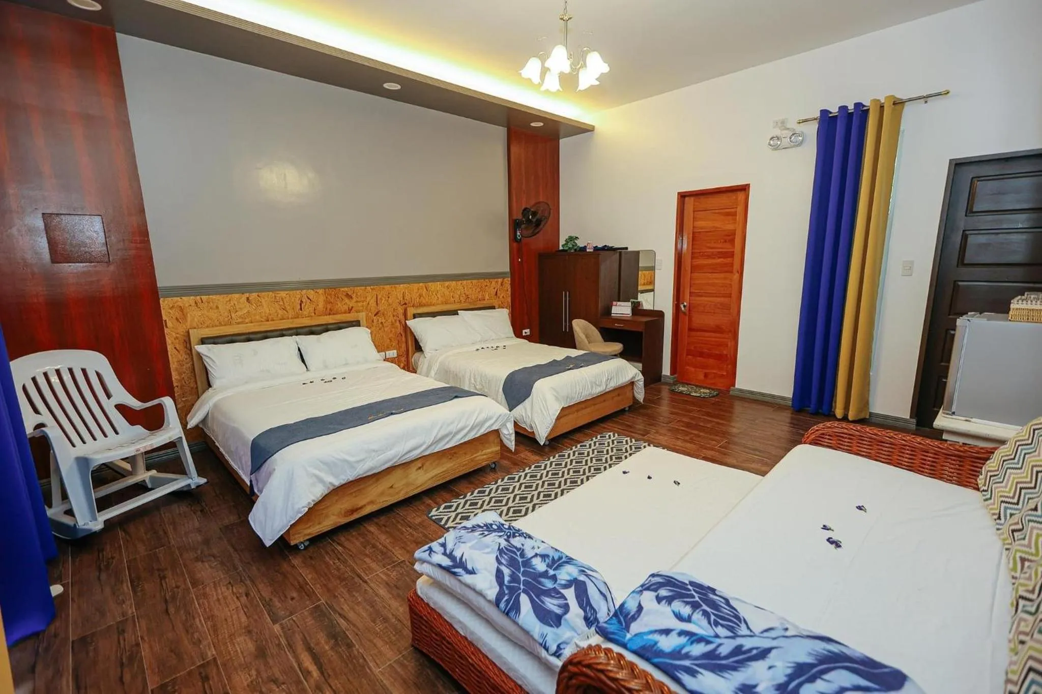 Bed in B Ternate Resort