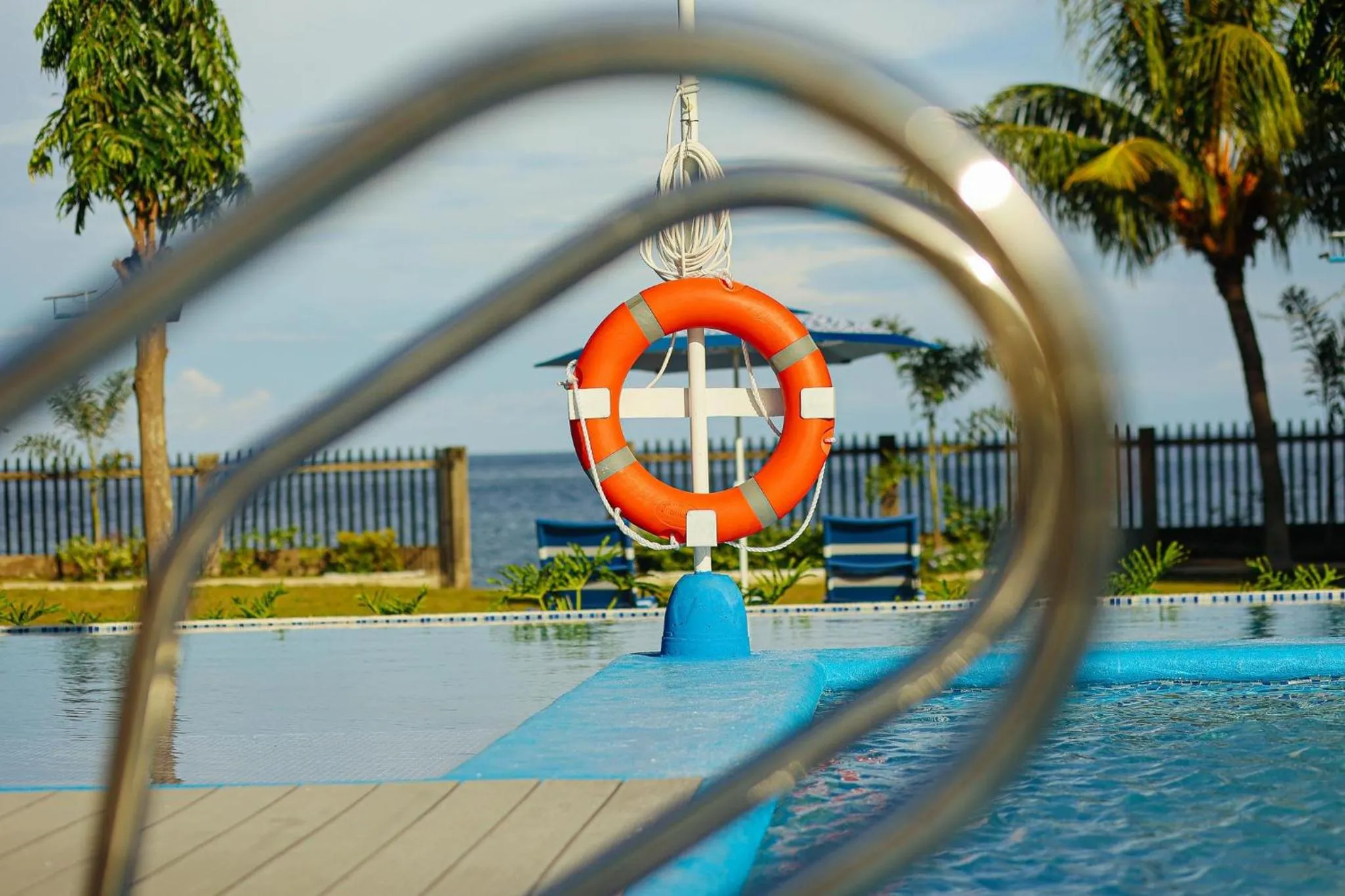 Swimming pool in B Ternate Resort