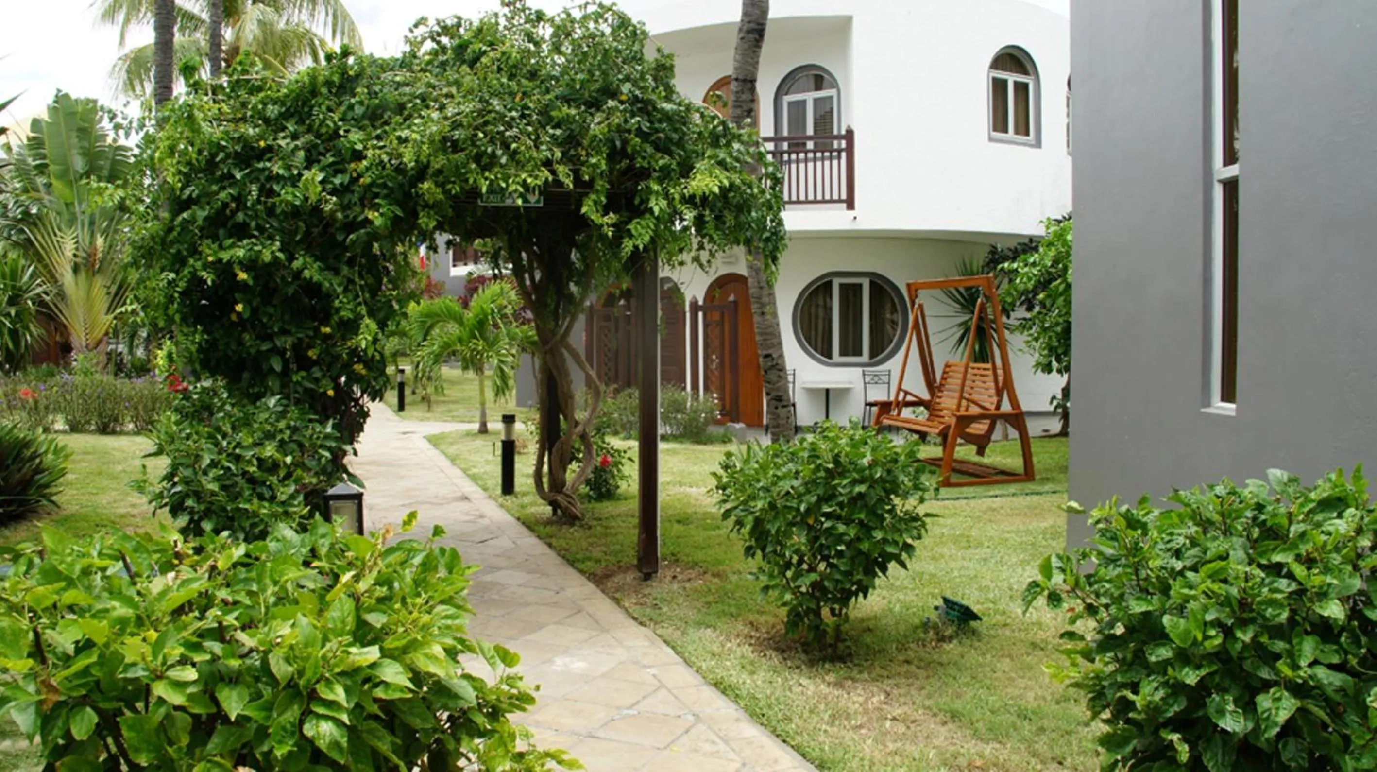 Garden view in Gold Beach Resort