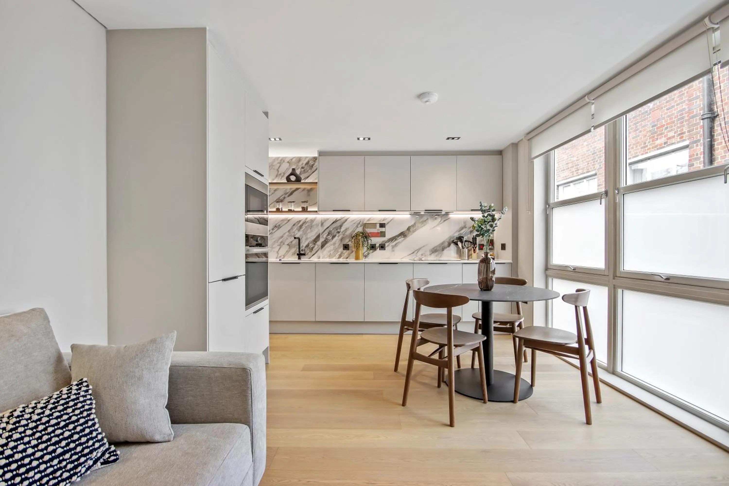 Kitchen or kitchenette in Bow Lane by Aeria Apartments